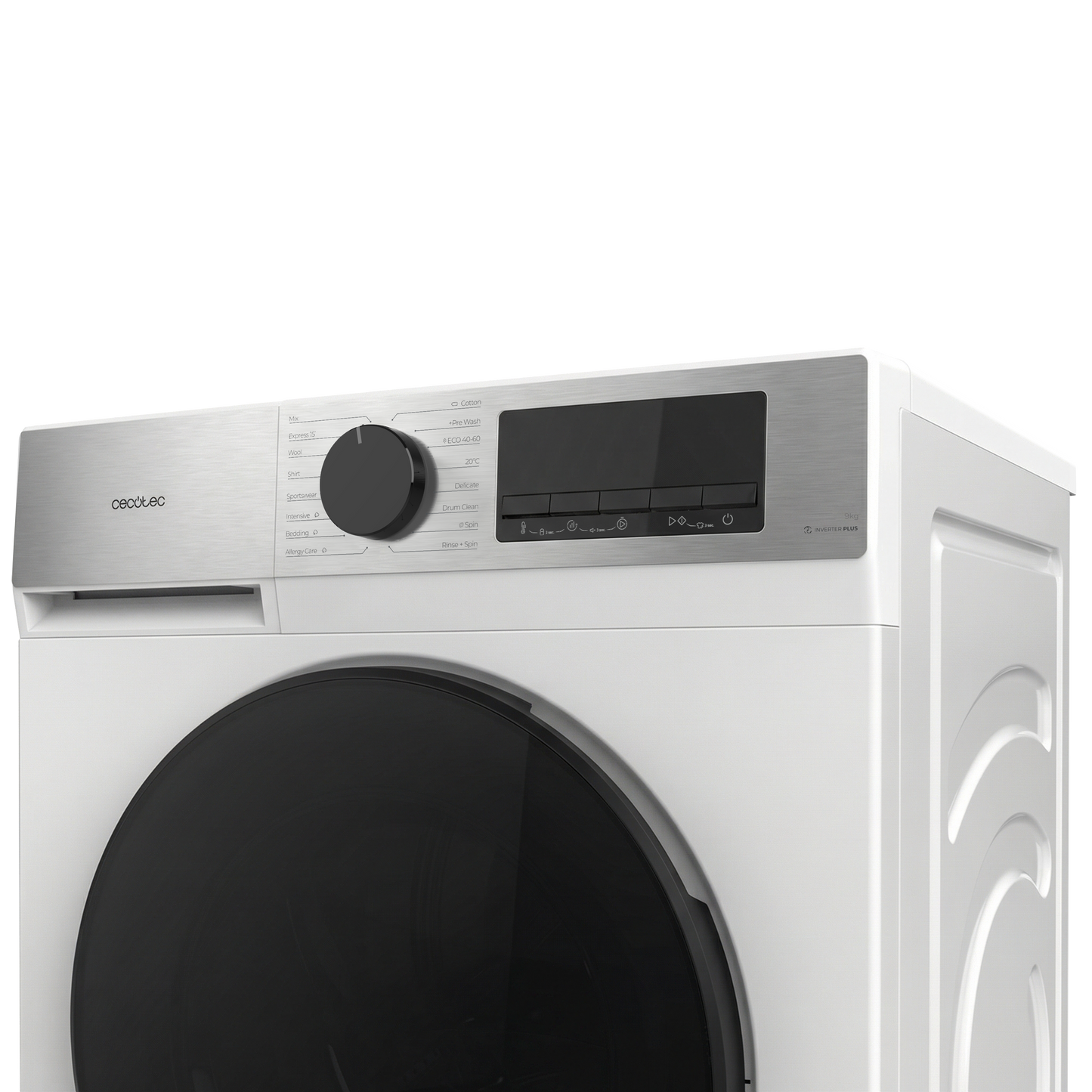 Cecotec Bolero DressCode 9450 Lavadora 9 kg 1400 rpm Motor Inverter Clase A Eficiente