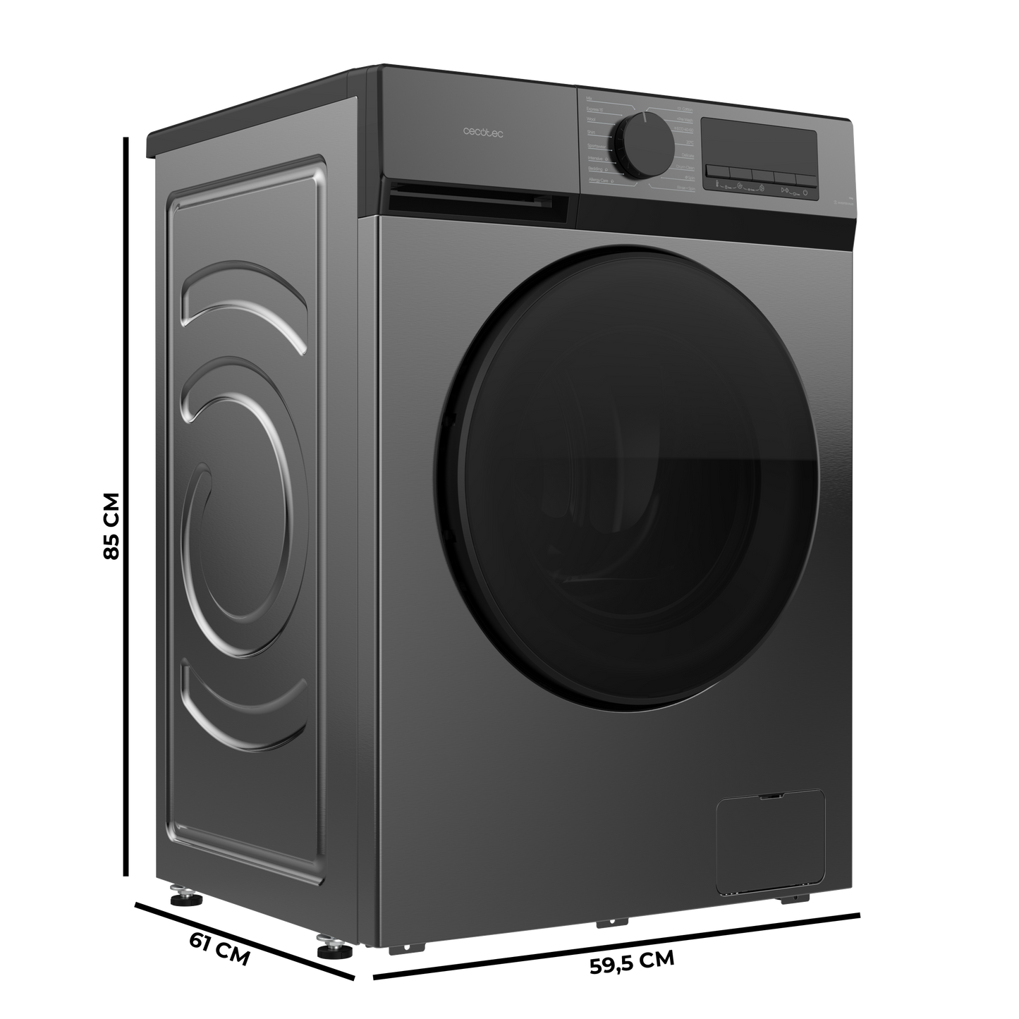 Cecotec Lavadora Bolero DressCode 10450 10 kg Inverter