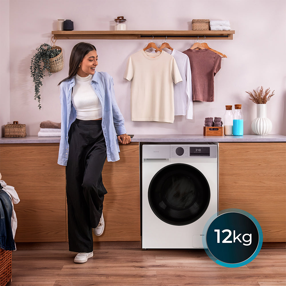 Cecotec Lavadora Bolero DressCode 12450 Inverter 12 Kg Capacidad 1400 RPM Clase A Energética