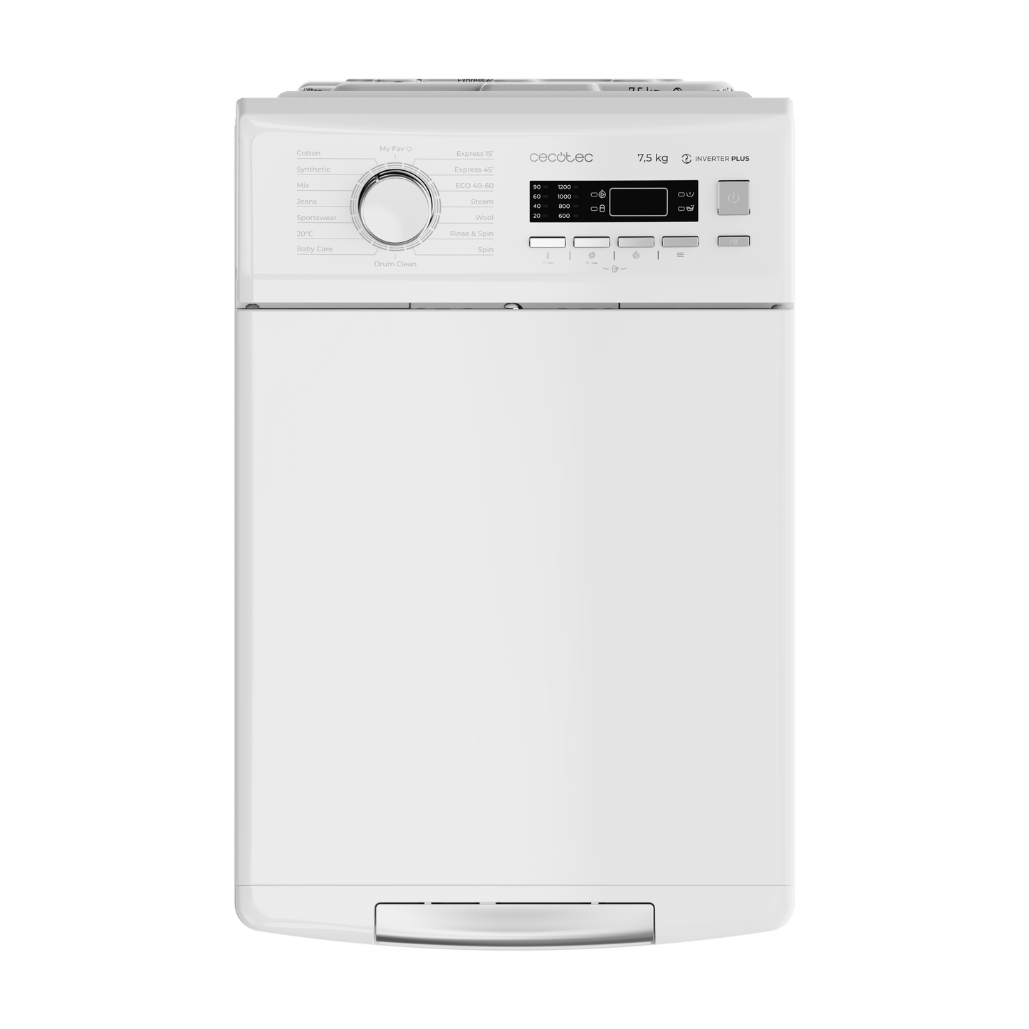 Cecotec Lavadora Bolero DressCode Top 750 Inverter 7,5 Kg Clase A Eficiencia Energética