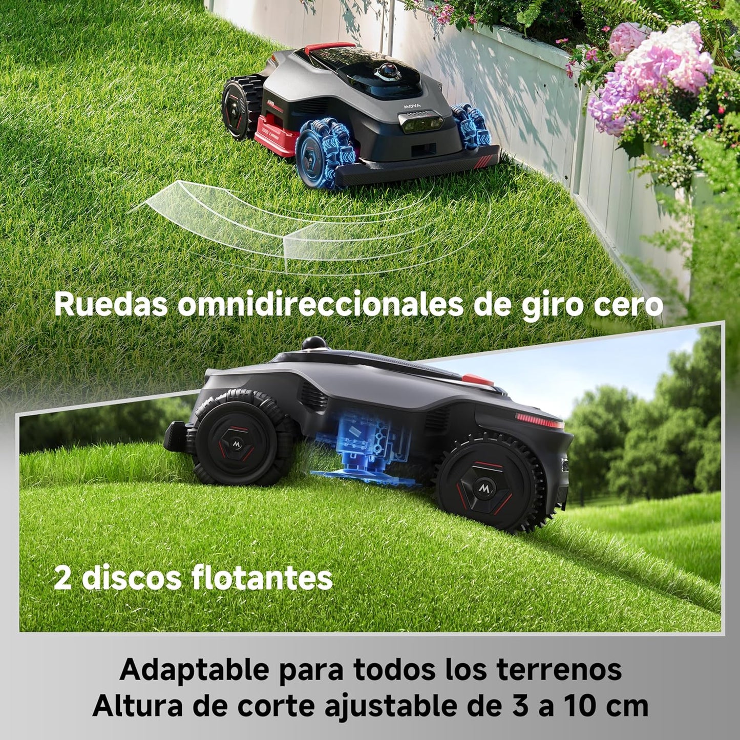 Mova – LiDAX Ultra 2000 robot cortacésped sin cable AWD