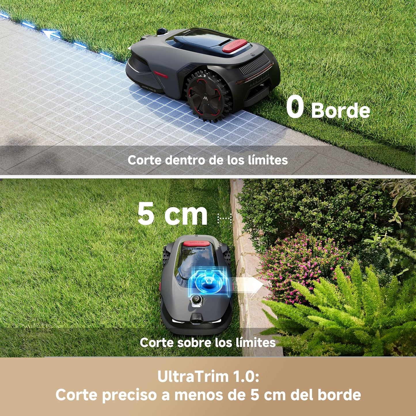 Mova – LiDAX Ultra 1600 robot cortacésped sin cable perimetral