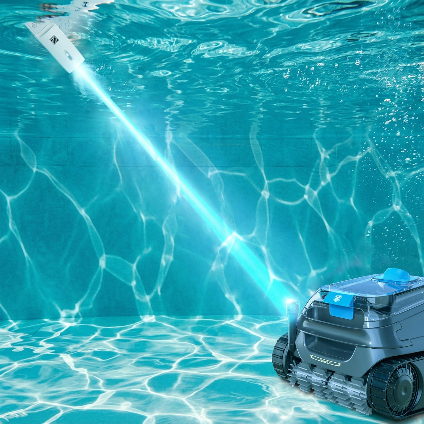 Zodiac - Freedom + Control Robot limpiafondos sin cable para piscina