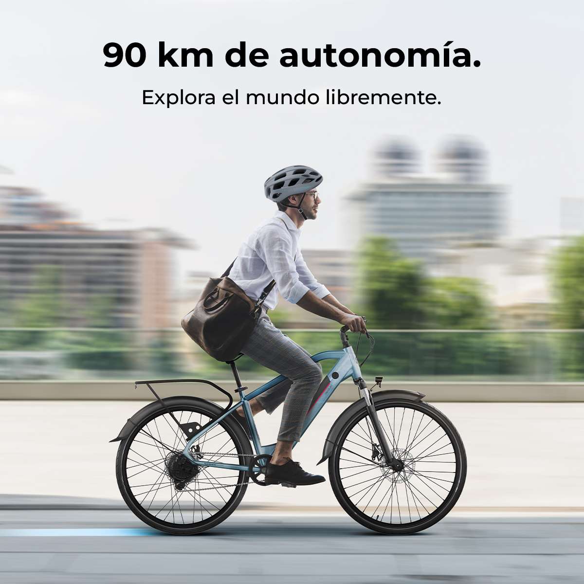 Cecotec Urban Pro Bicicleta Eléctrica 250W 90 Km Autonomía