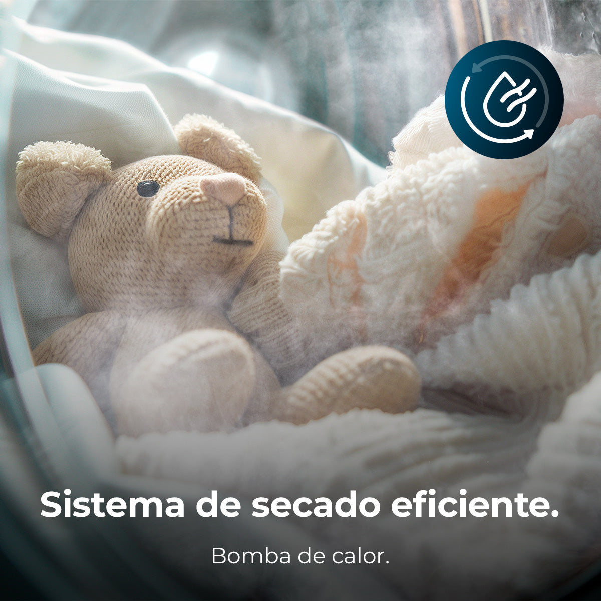 Cecotec Bolero DressCode Dry 10505 Secadora de 10 kg Bomba de Calor Inverter Clase C