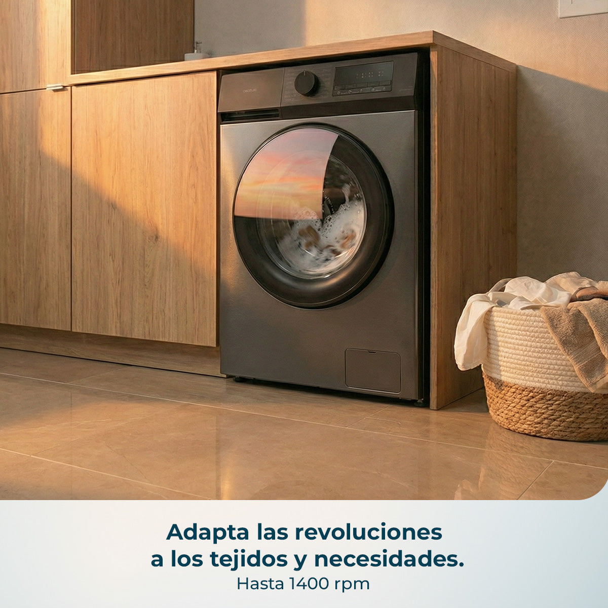 Cecotec Lavadora Bolero DressCode 10450 10 kg Inverter