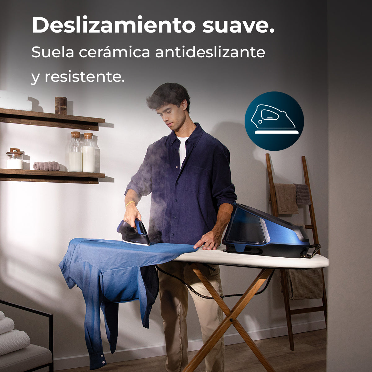 Cecotec IronHero H3000 Estación de Planchado Geyser 3000 W Vapor Continuo 155 g por minuto 550 g por minuto
