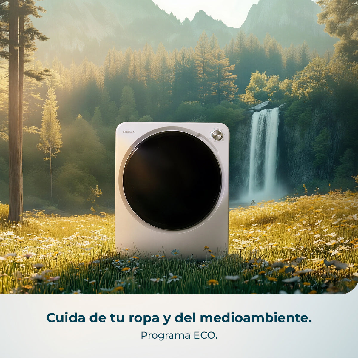 Cecotec Bolero DressCode Dry 3150V Secadora Compacta 2,5 Kg Evacuación Exterior Eficiente