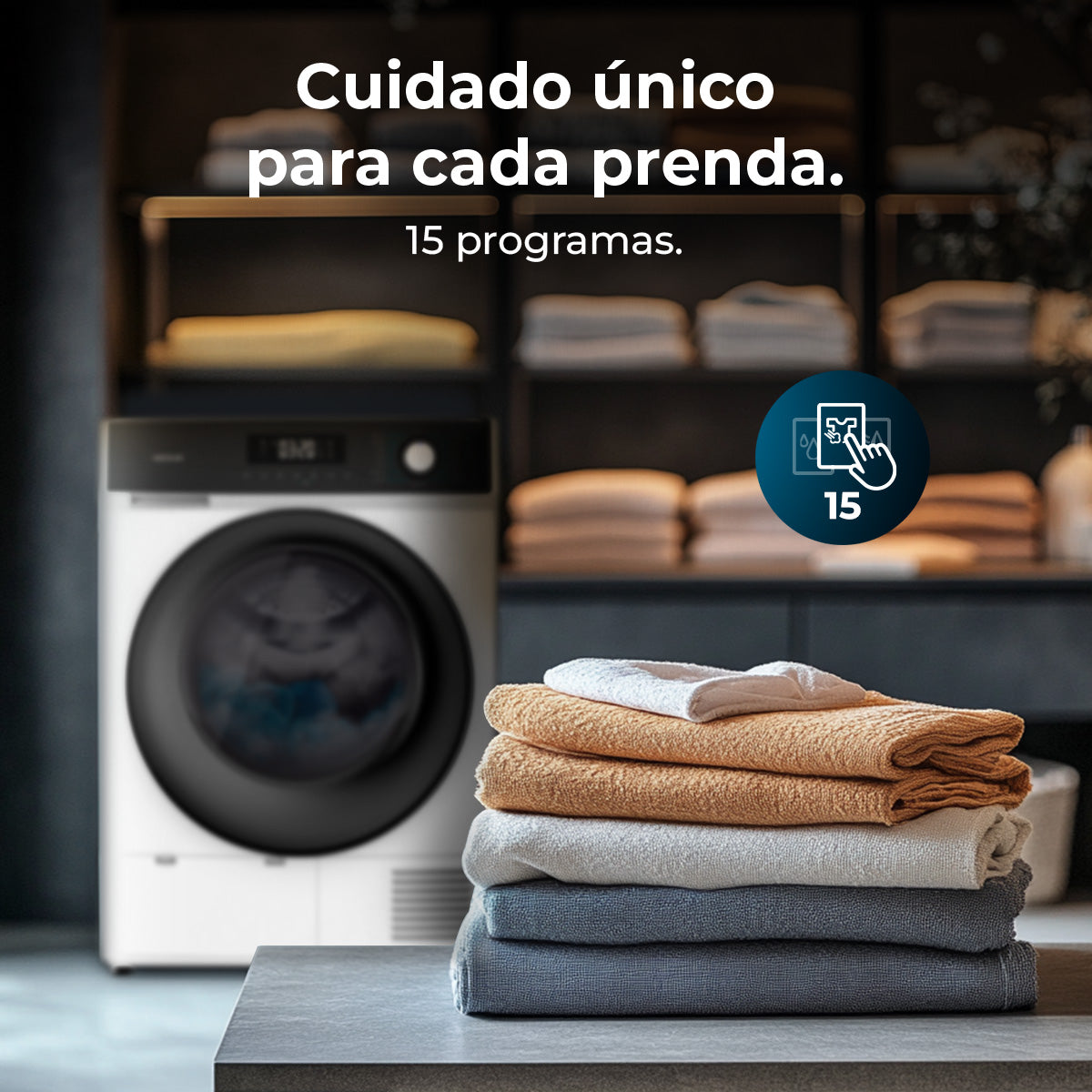 Cecotec Bolero Dresscode Dry 8330 8 Kg Secadora Con Bomba De Calor Clase E Alta Eficiencia