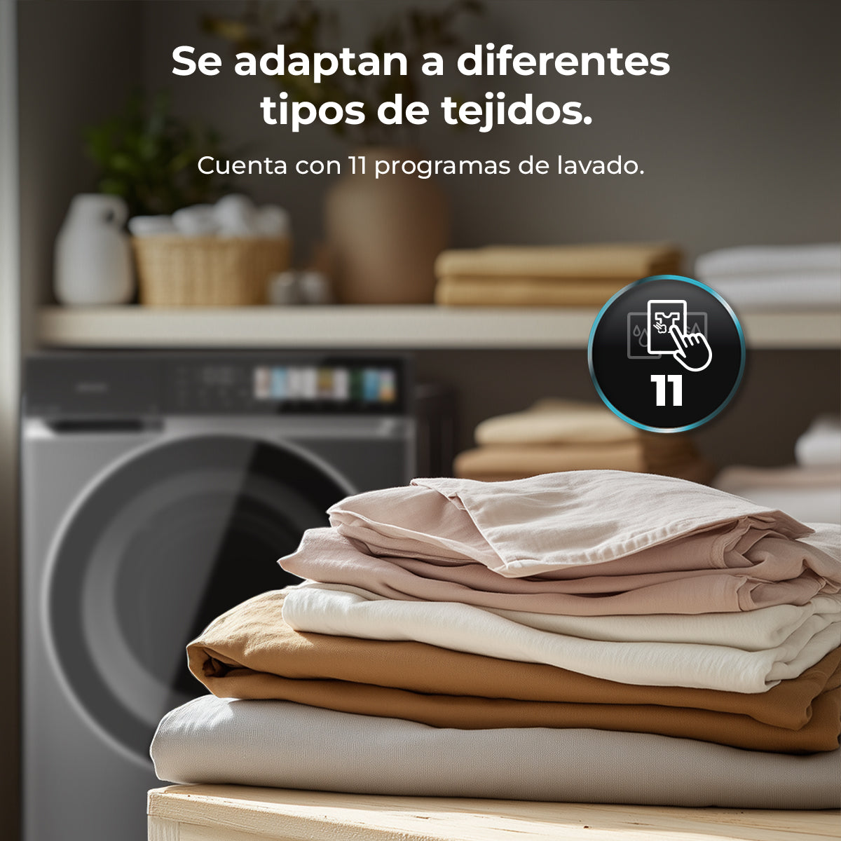 Cecotec Lavadora Bolero DressCode 10970 Direct Drive Steel 10 Kg Clase A Alta Eficiencia Energetica