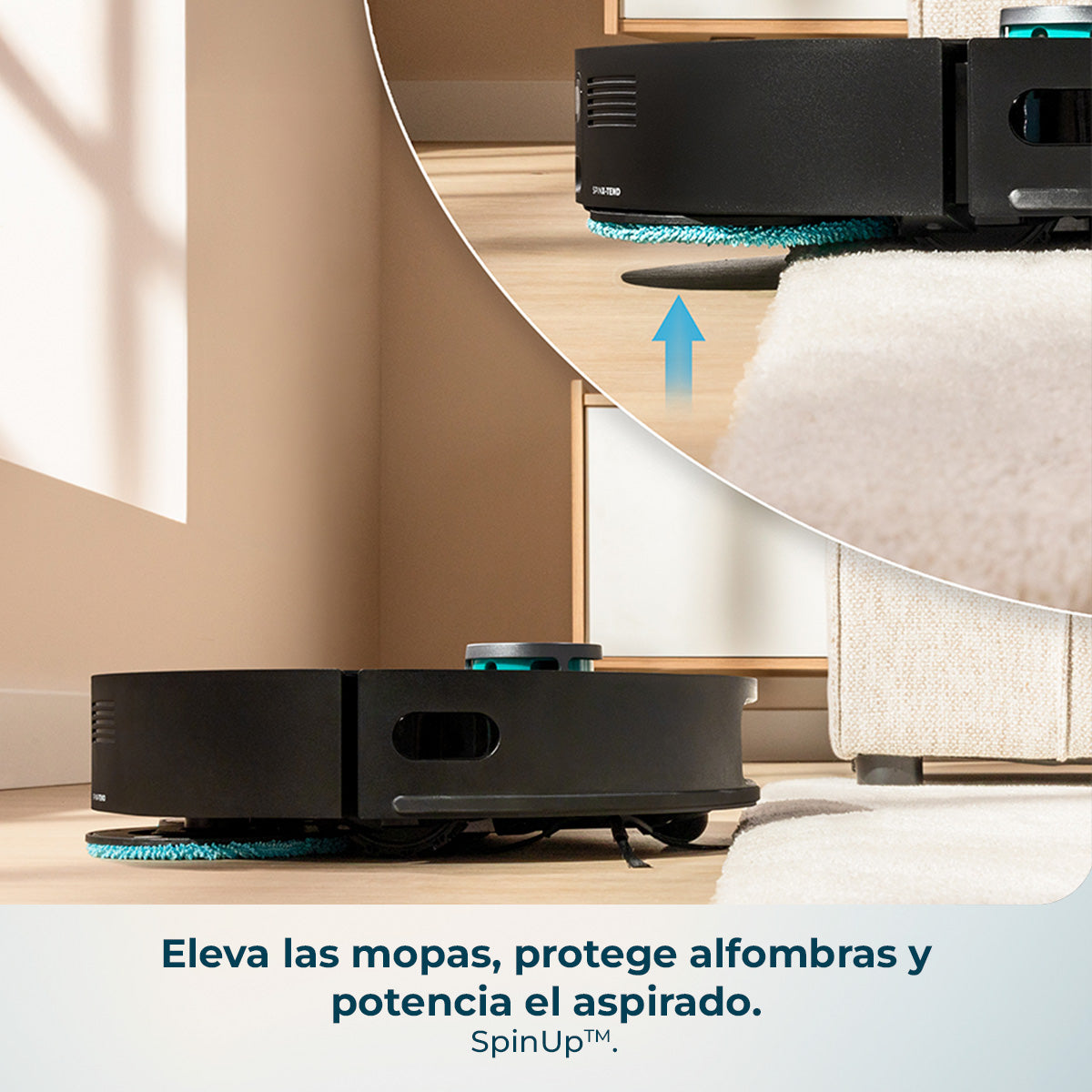 Cecotec Conga X70 Robot Aspirador con IA y Láser Eye para Mapeo Preciso y Navegación Inteligente