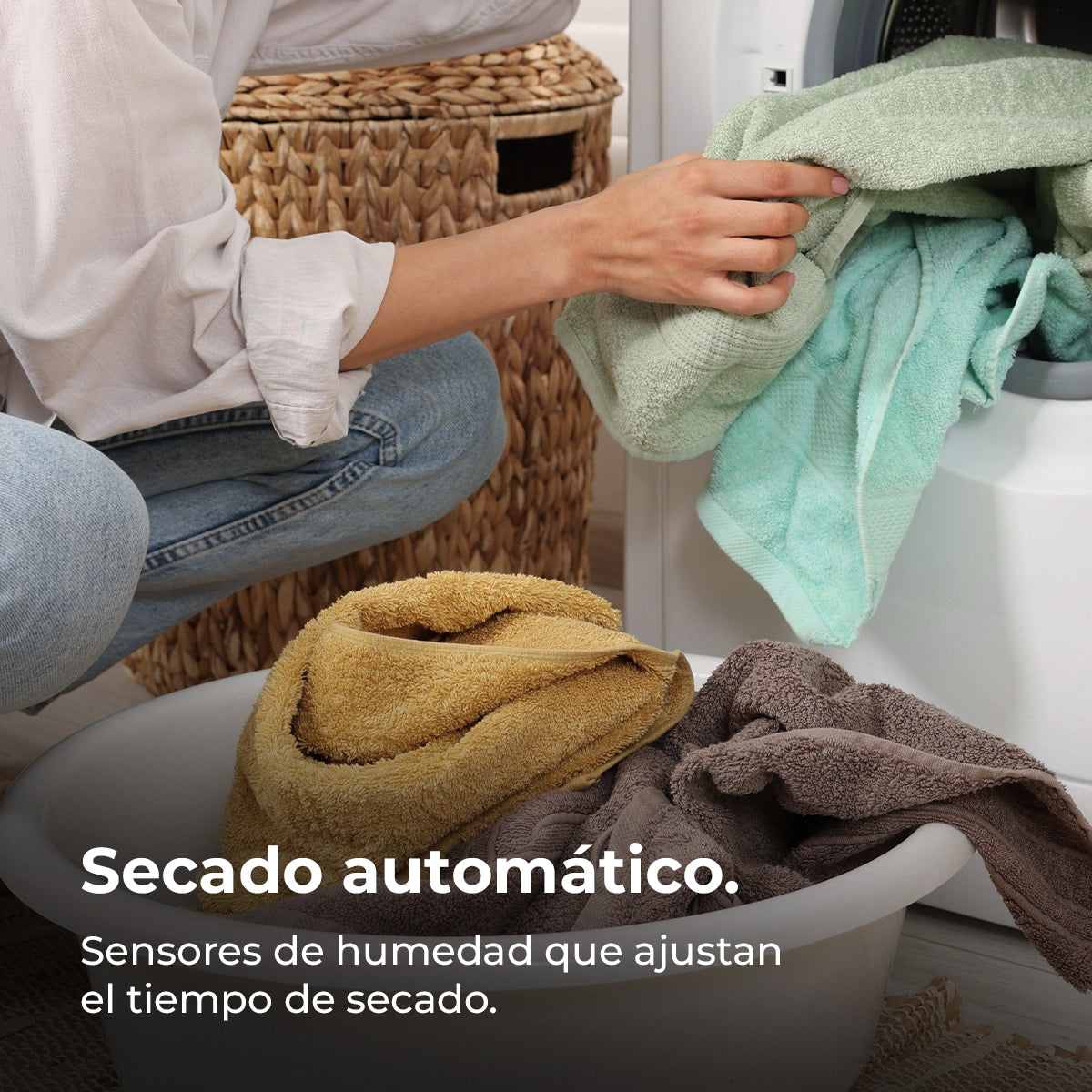 Cecotec Bolero DressCode Dry 9400 Secadora 9 kg Bomba de Calor Clase E Ahorro Energía Eficiente