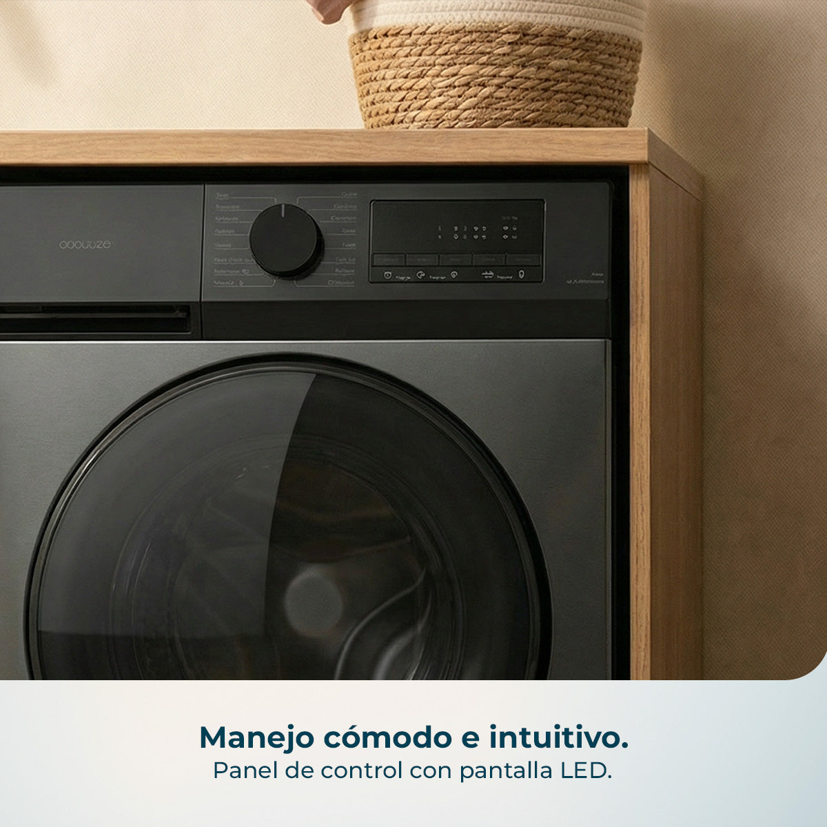 Cecotec Bolero DressCode 9450 Lavadora 9 Kg Inverter Motor 1400 Rpm Clase A Ahorro Energía 10 Por Ciento