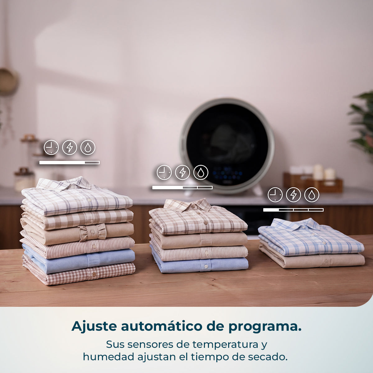 Cecotec Bolero DressCode Dry 3600V Secadora Compacta Plata Hasta 3 Kg Ropa Secado Rápido