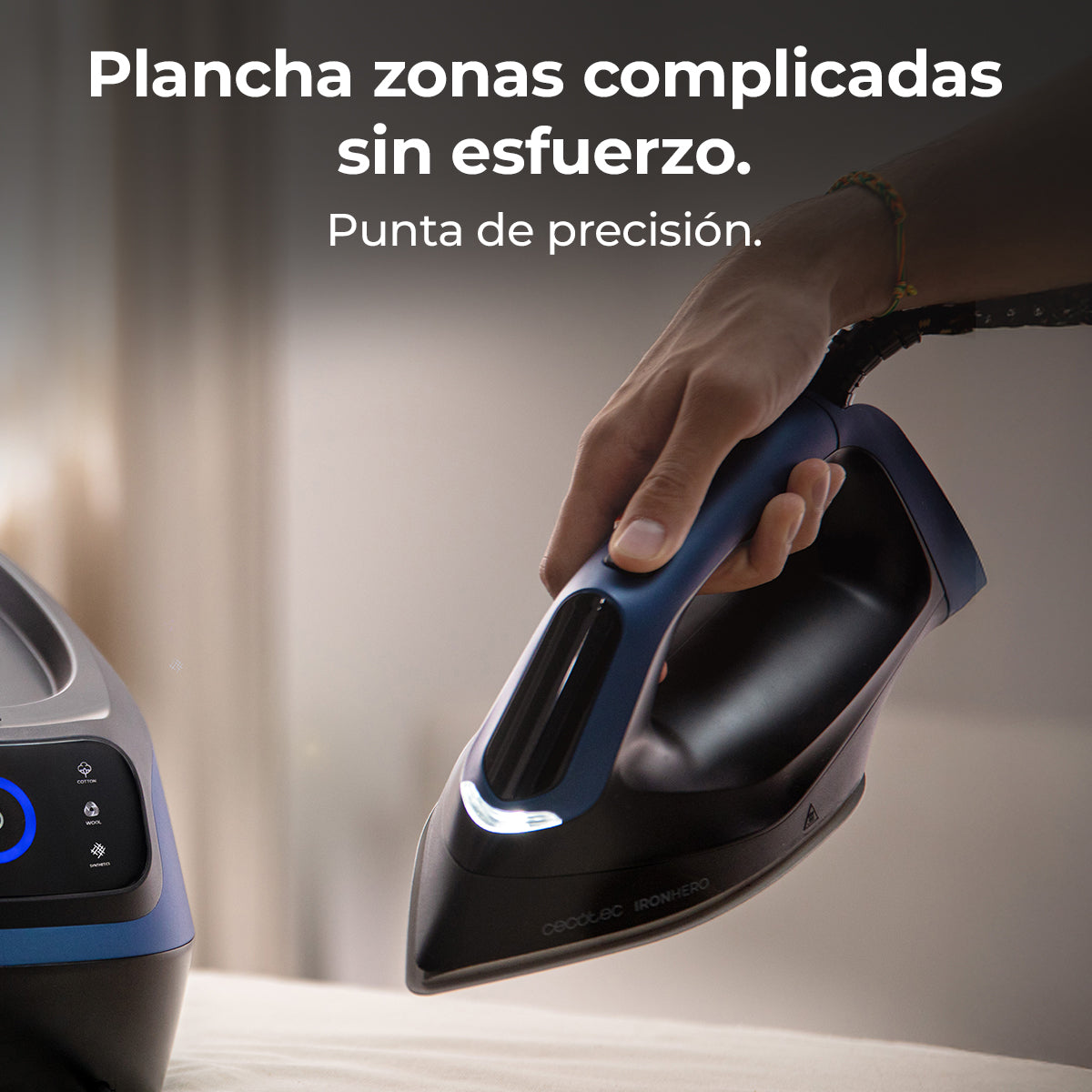 Cecotec IronHero H3000 Estación de Planchado Geyser 3000 W Vapor Continuo 155 g por minuto 550 g por minuto