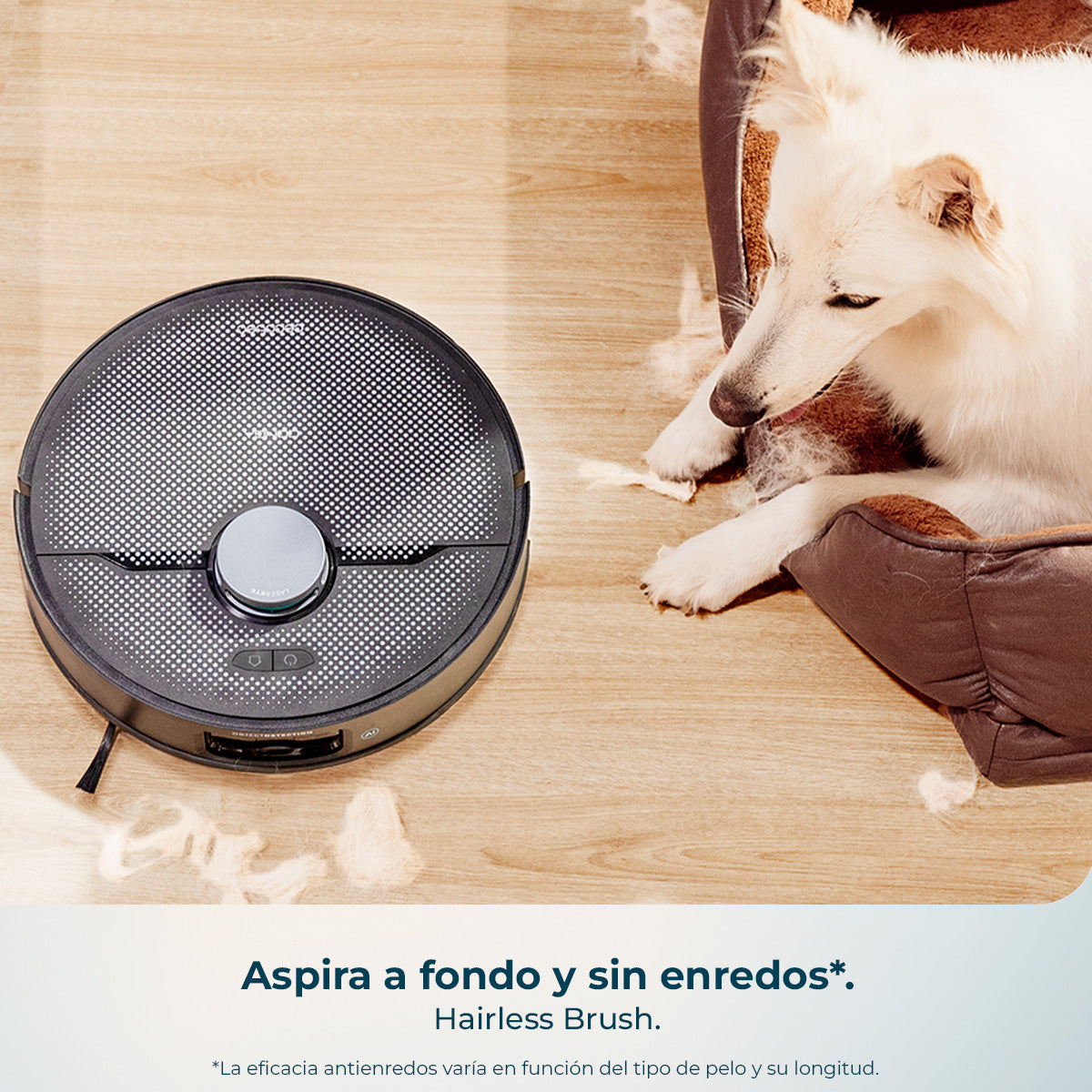 Cecotec Conga X70 Robot Aspirador con IA y Láser Eye para Mapeo Preciso y Navegación Inteligente