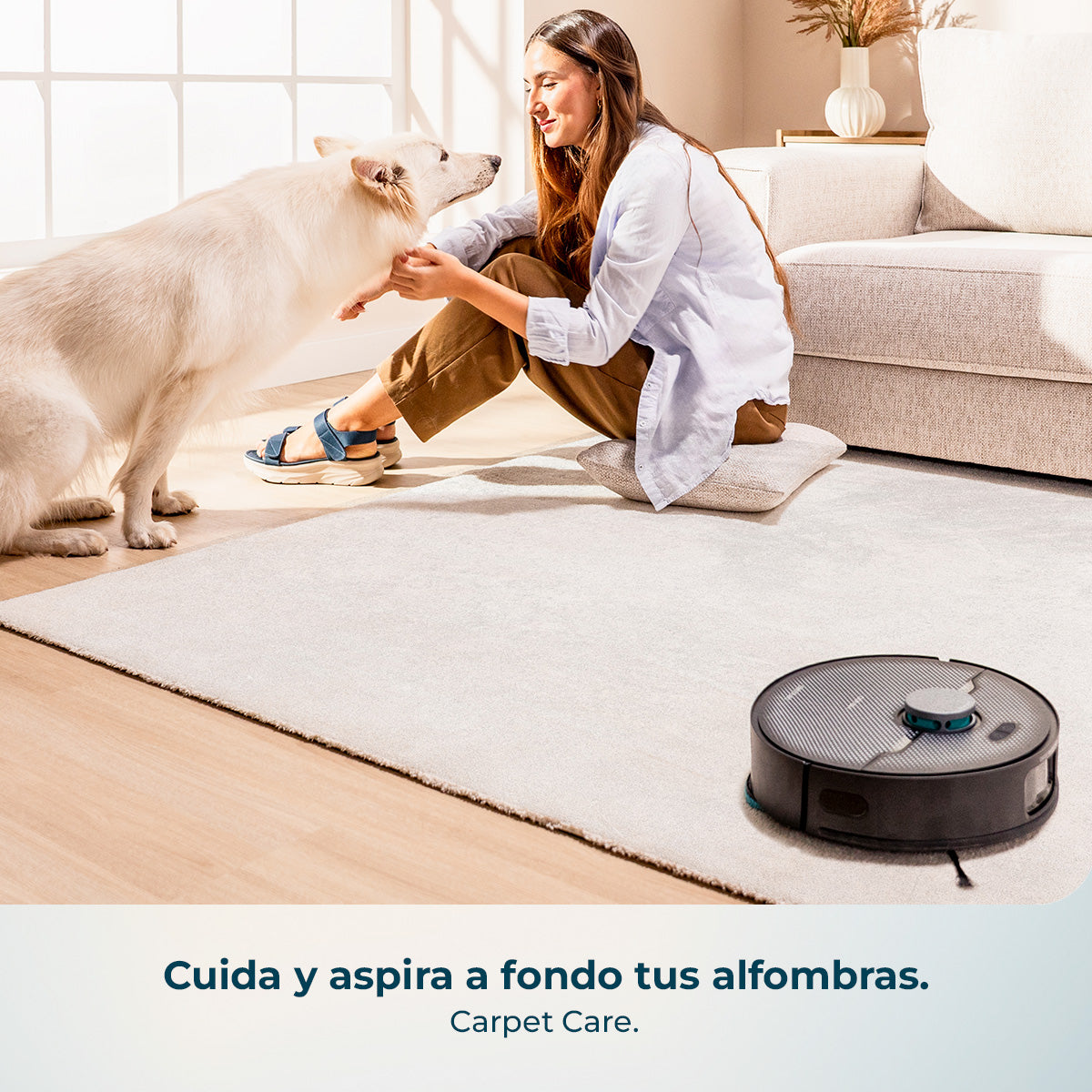 Cecotec Conga X70 Robot Aspirador con IA y Láser Eye para Mapeo Preciso y Navegación Inteligente