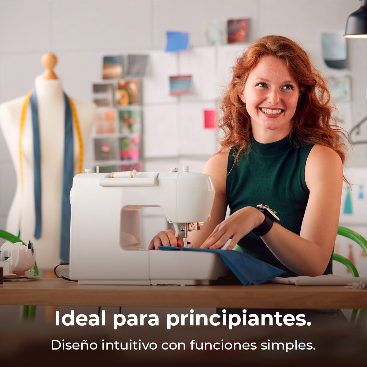 Cecotec BelleCouture 1500 Máquina de Coser 15 Puntadas Fácil para Principiantes Novatos