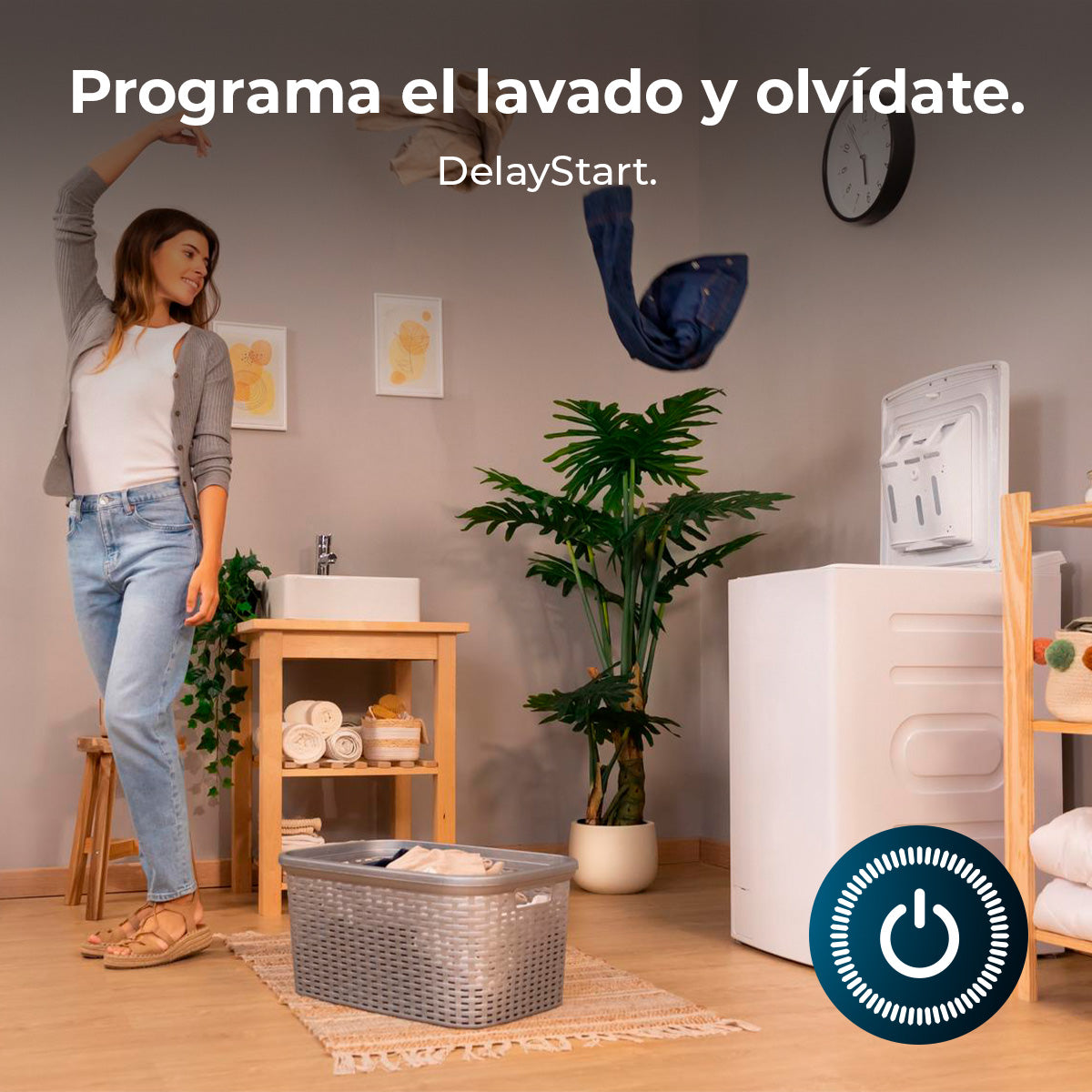 Cecotec Bolero DressCode Top Max 8 Kg Lavadora Inverter Plus Clase A Alta Eficiencia Energetica