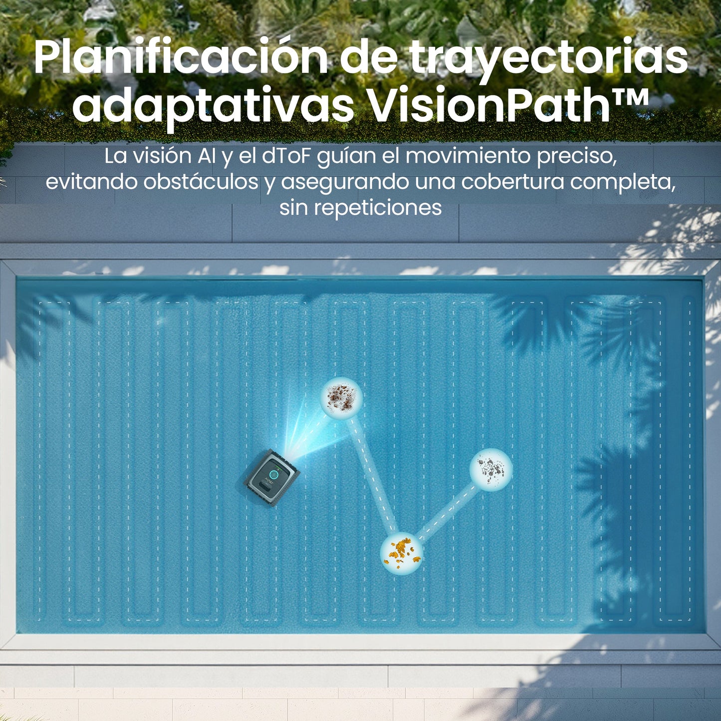 Aiper Scuba V3 Robot Limpiafondos de piscina de batería sin cable