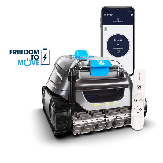 Zodiac - Freedom + Control Robot limpiafondos sin cable para piscina