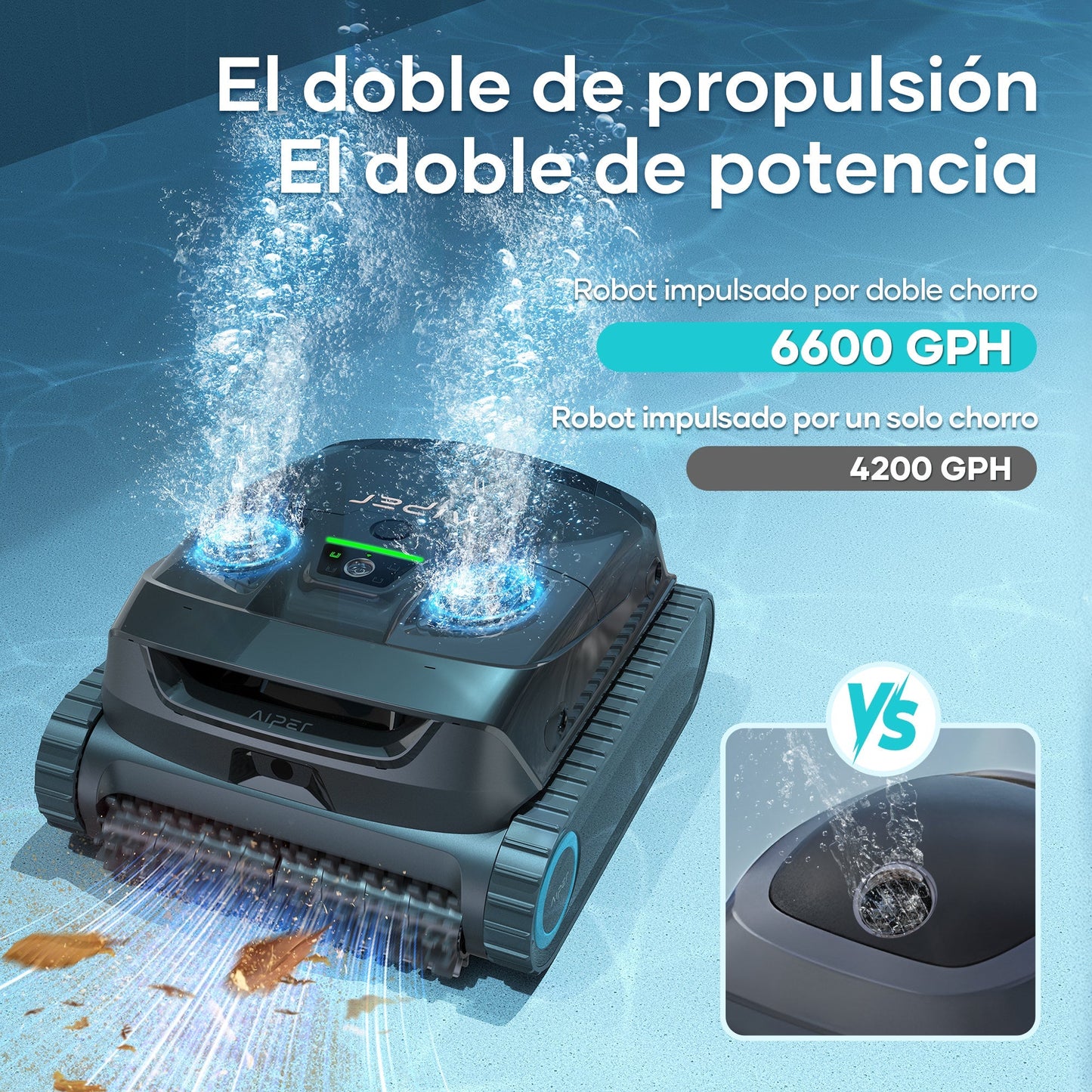 Aiper X1  Robot Limpiafondos de piscina de batería sin cable