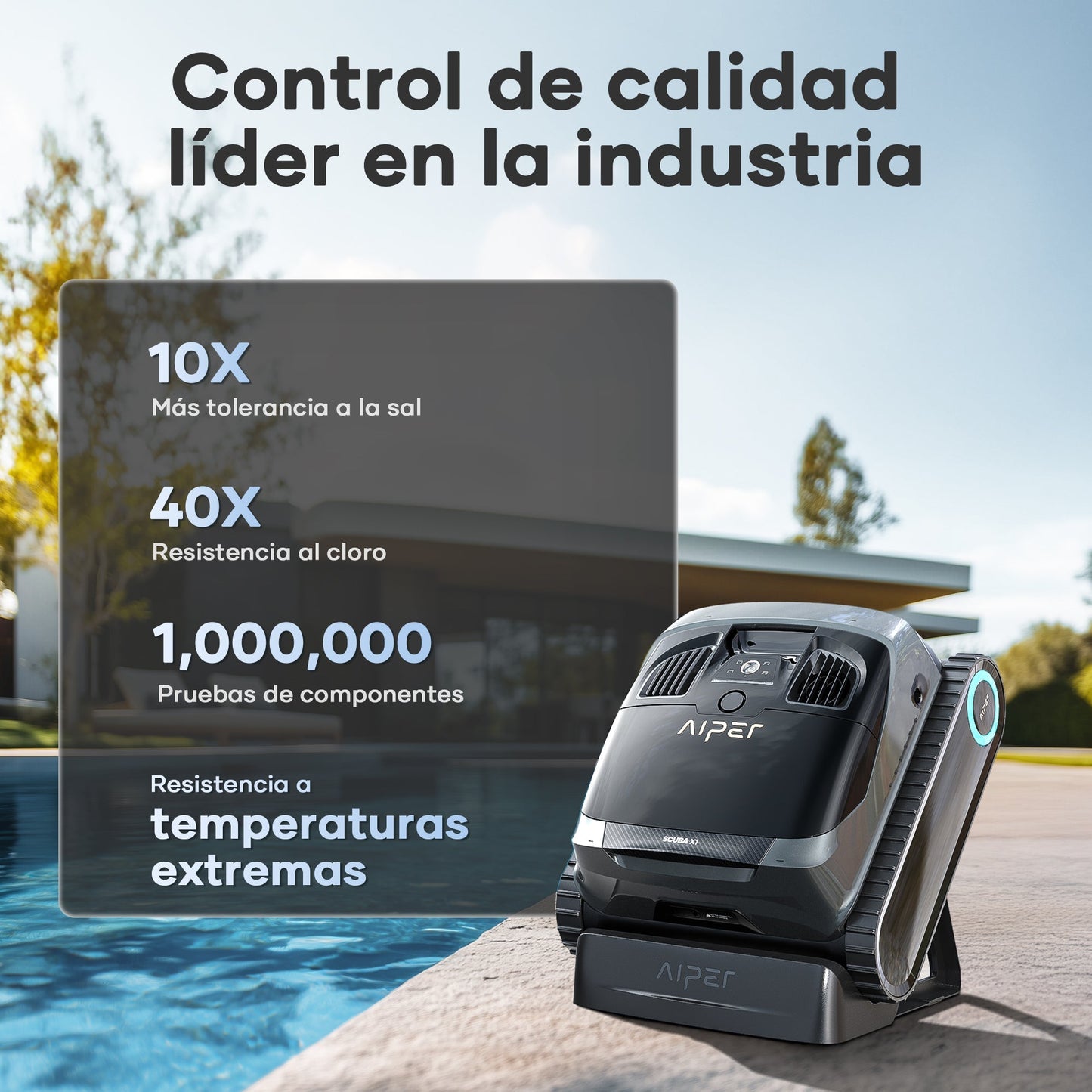 Aiper X1  Robot Limpiafondos de piscina de batería sin cable