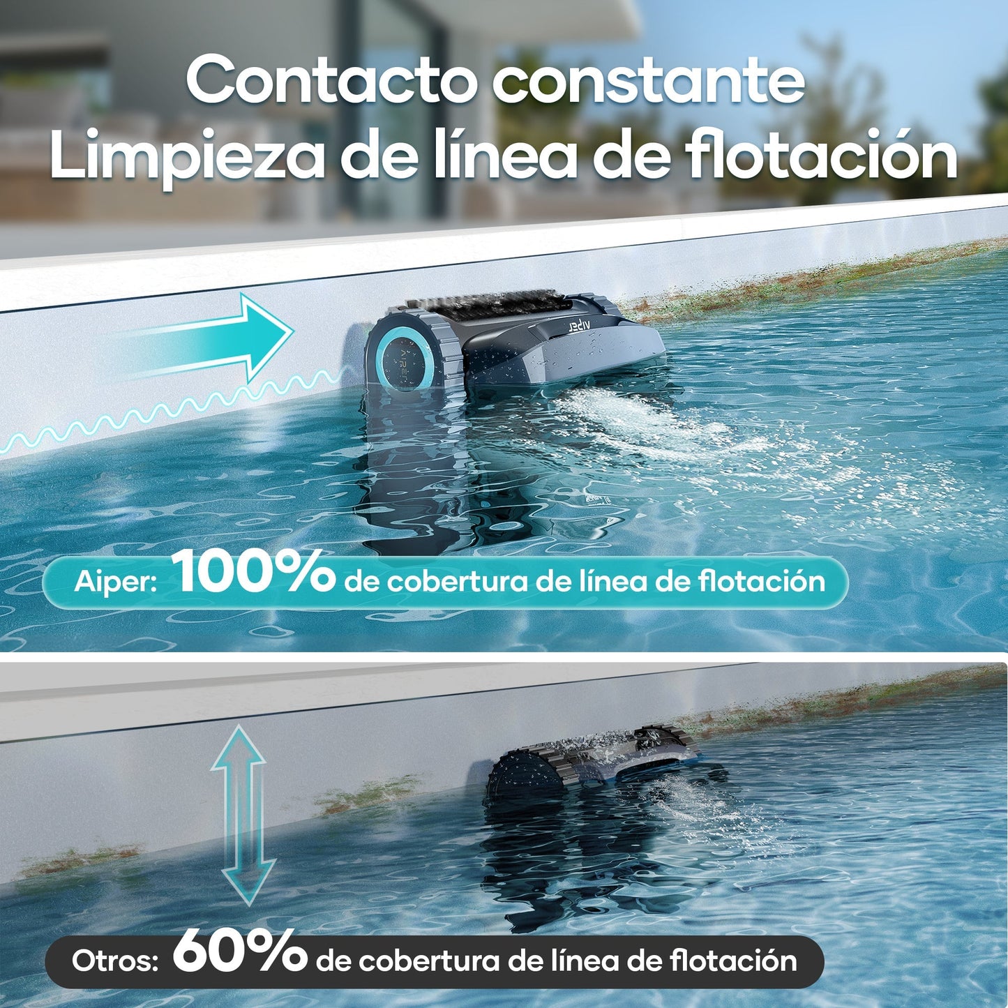 Aiper X1  Robot Limpiafondos de piscina de batería sin cable