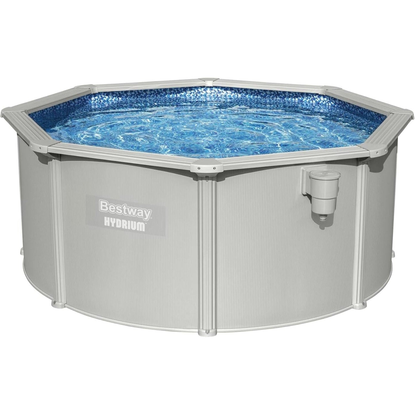 Bestway – Piscina circular elevada de acero Hydrium (457 × 122 cm)