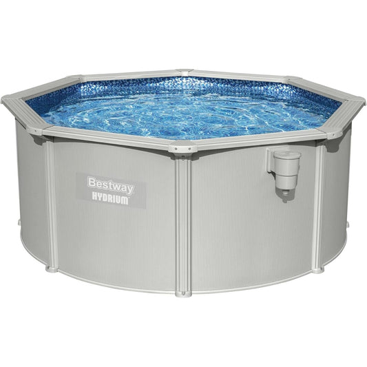 Bestway – Piscina circular elevada de acero Hydrium (457 × 122 cm)