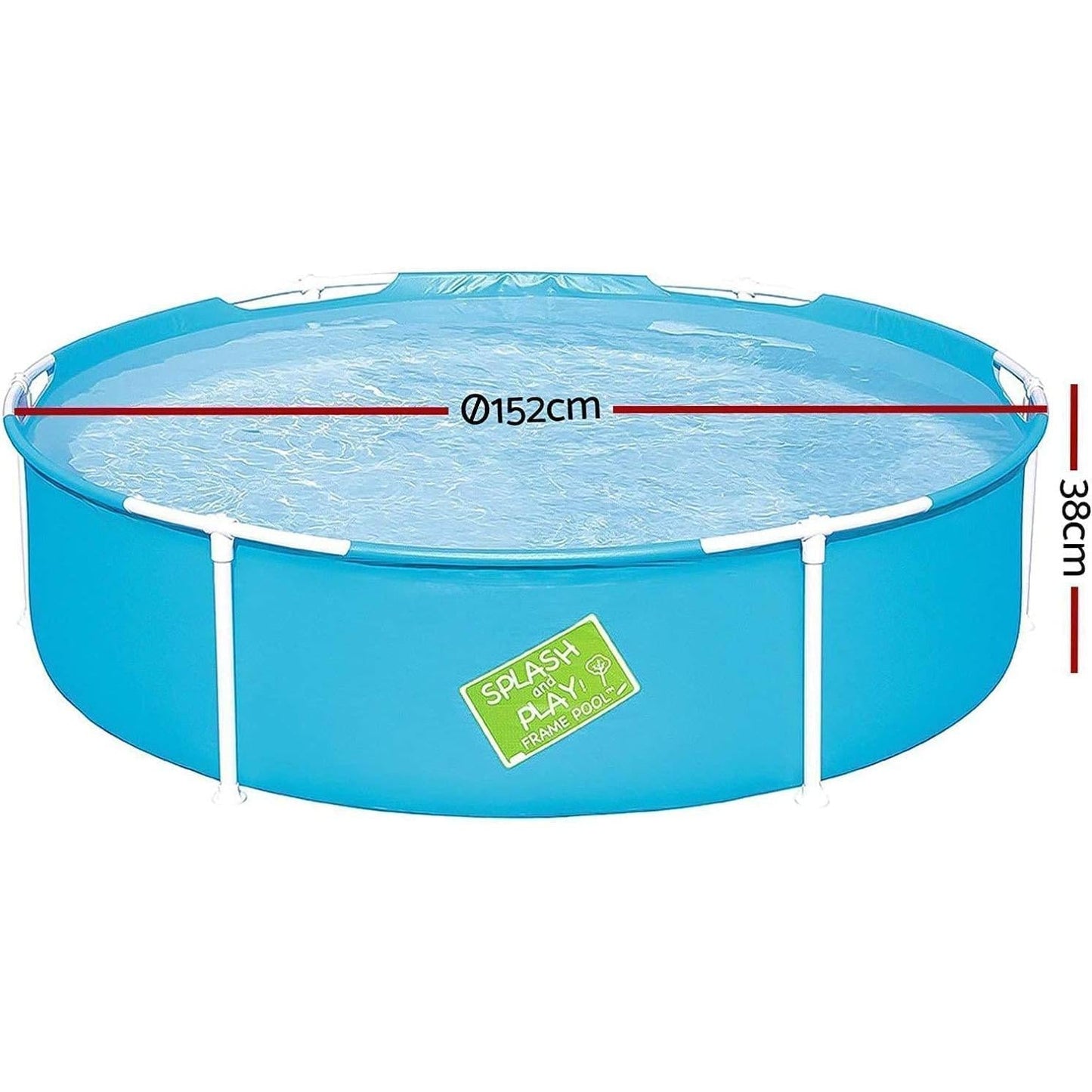 Bestway – My First Frame piscina desmontable circular (152 × 38 cm)