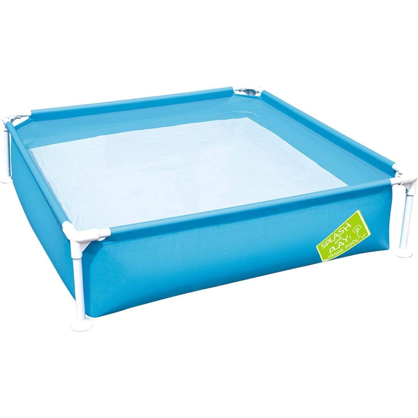Bestway – Piscina desmontable My First Frame (122 × 122 × 30,5 cm)