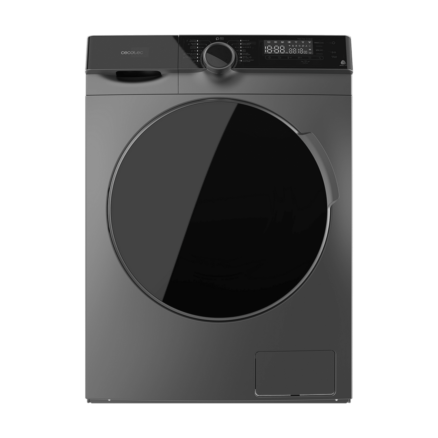 Cecotec Lavadora Bolero DressCode 121000 Steel Inverter Plus Motor 14 Programas Certificación WoolMark