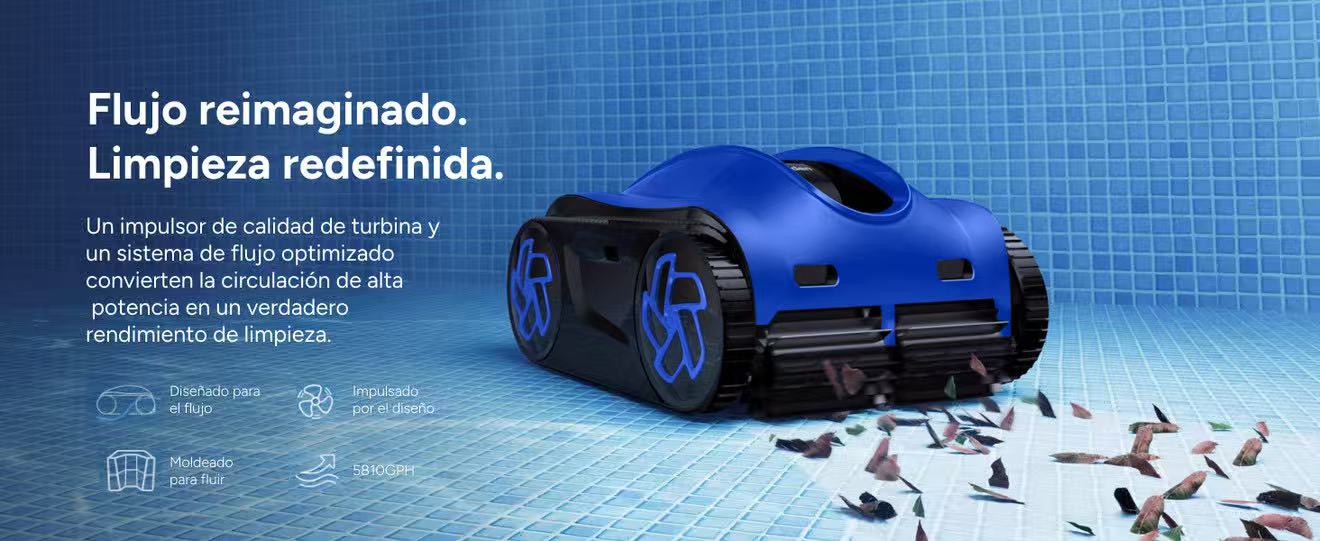 iGarden K40 robot limpiafondos de piscina sin cable automático