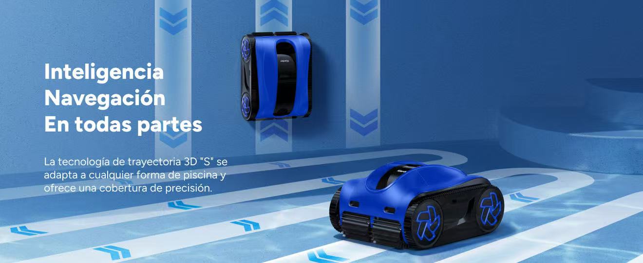iGarden K80 robot limpiafondos de piscina sin cable automático