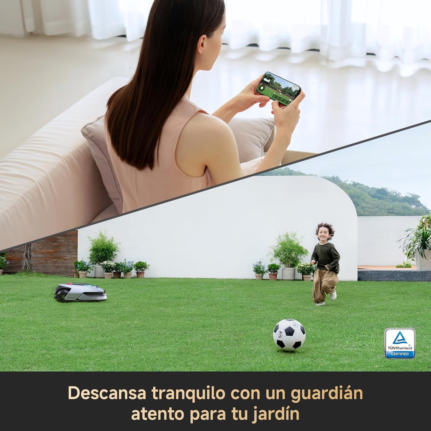 Dreame – A2 1200 robot cortacésped sin cable perimetral