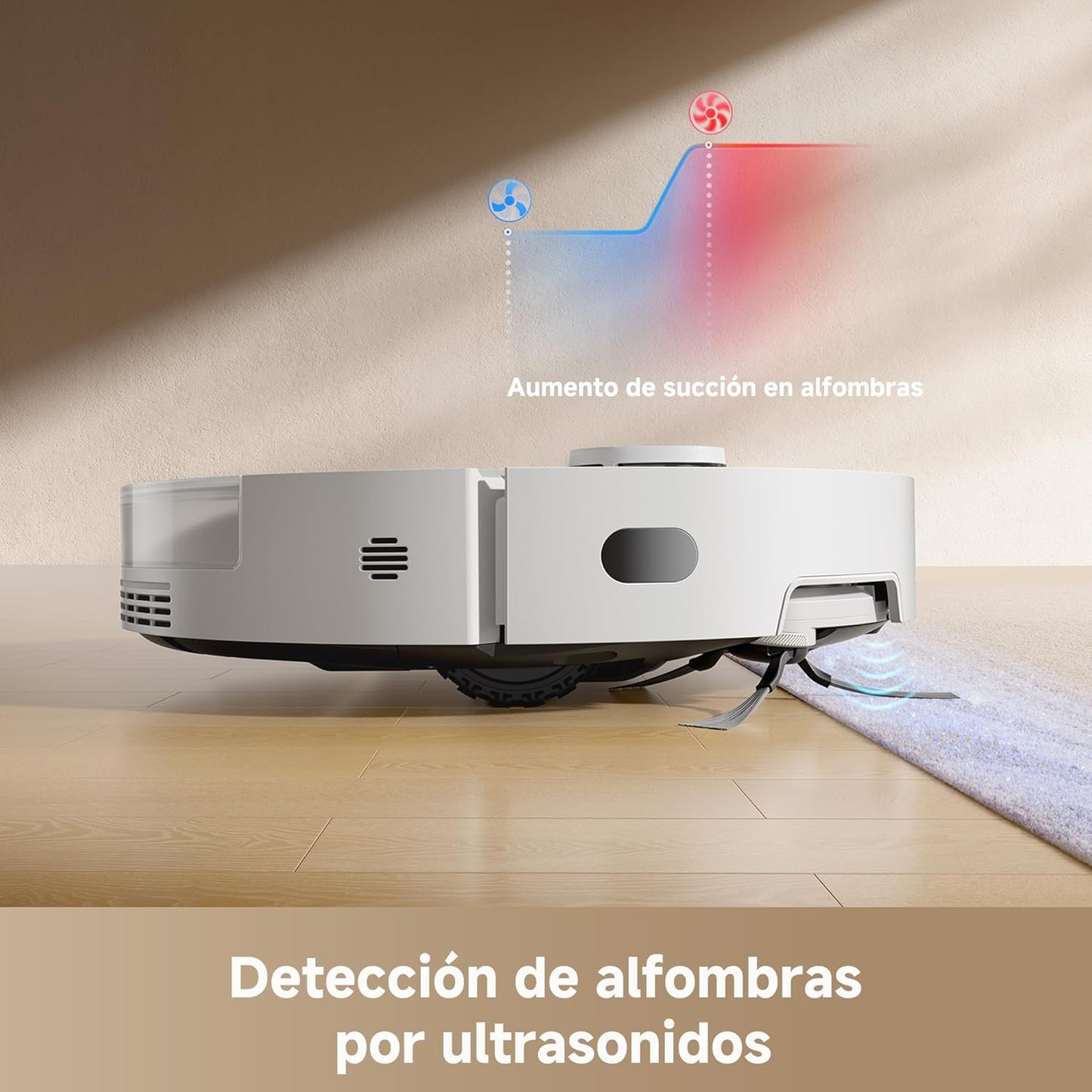 Dreame – D20 Pro Plus robot aspirador blanco