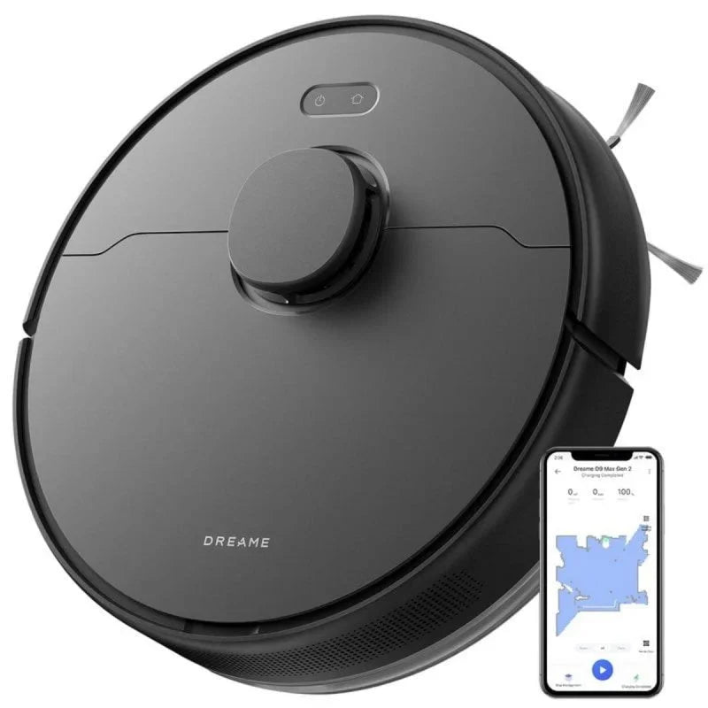 Dreame – D9 Max Gen 2 Robot aspirador negro para hogar