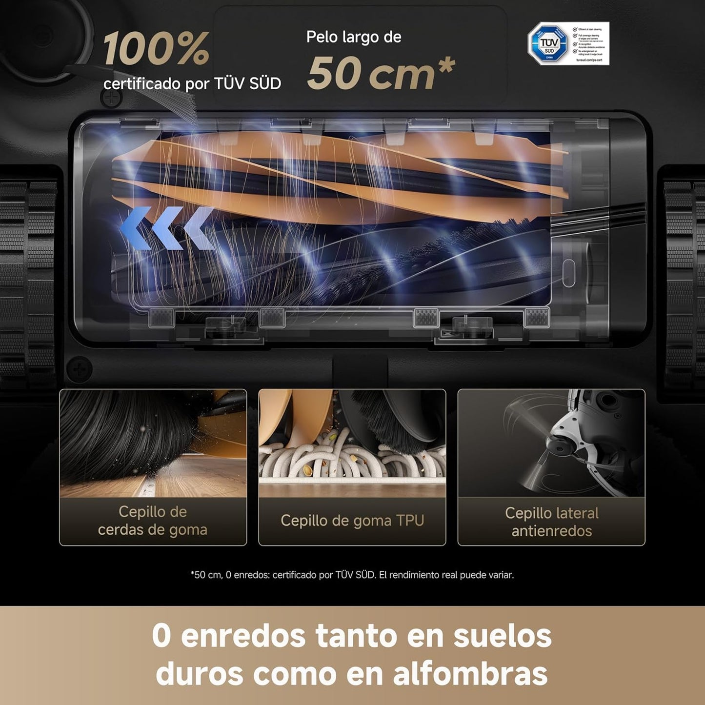 Dreame – Matrix10 Ultra robot aspirador Negro