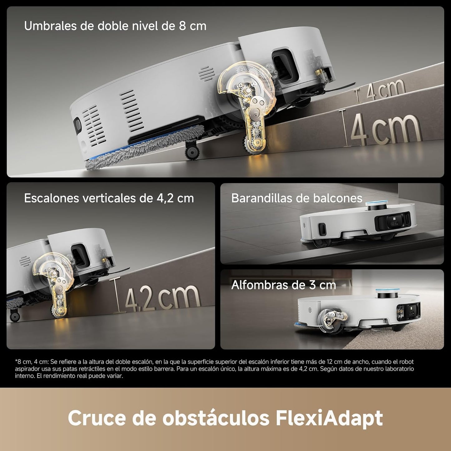 Dreame – Matrix10 Ultra robot aspirador Negro