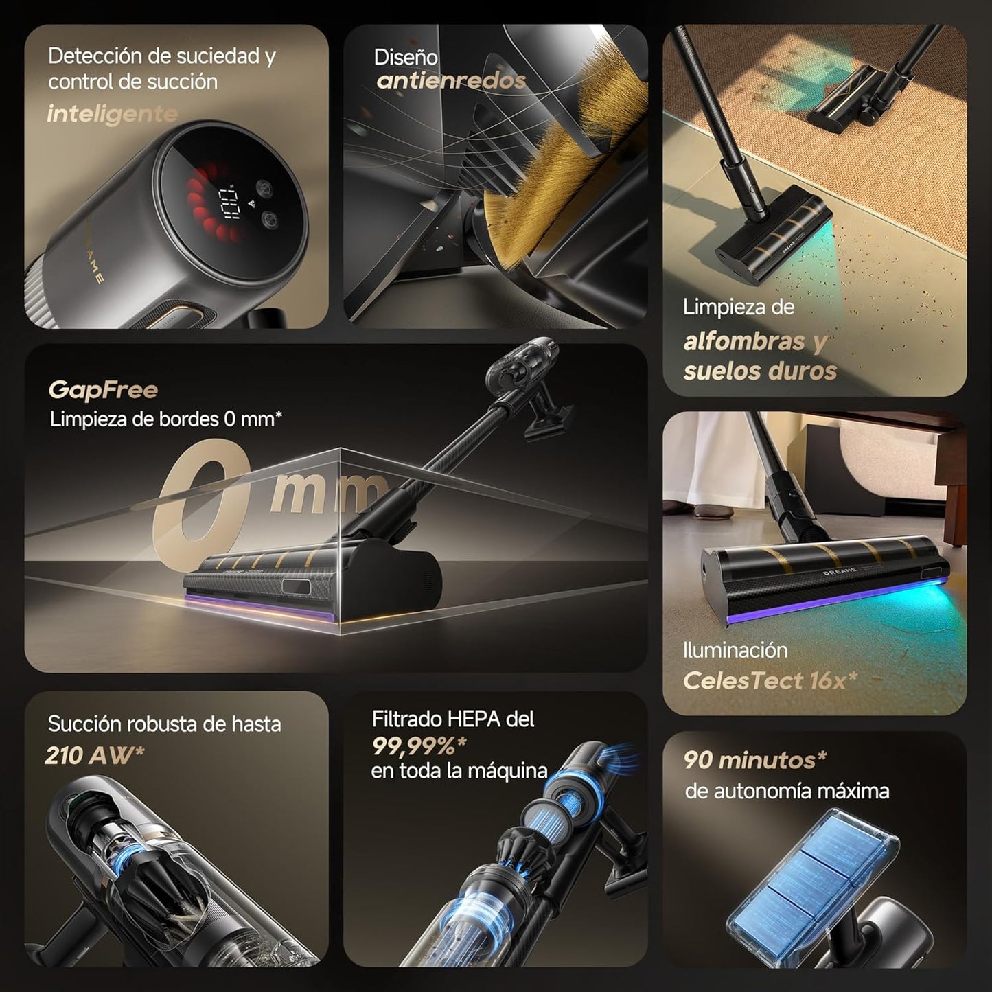 Dreame – V20 aspirador sin cable