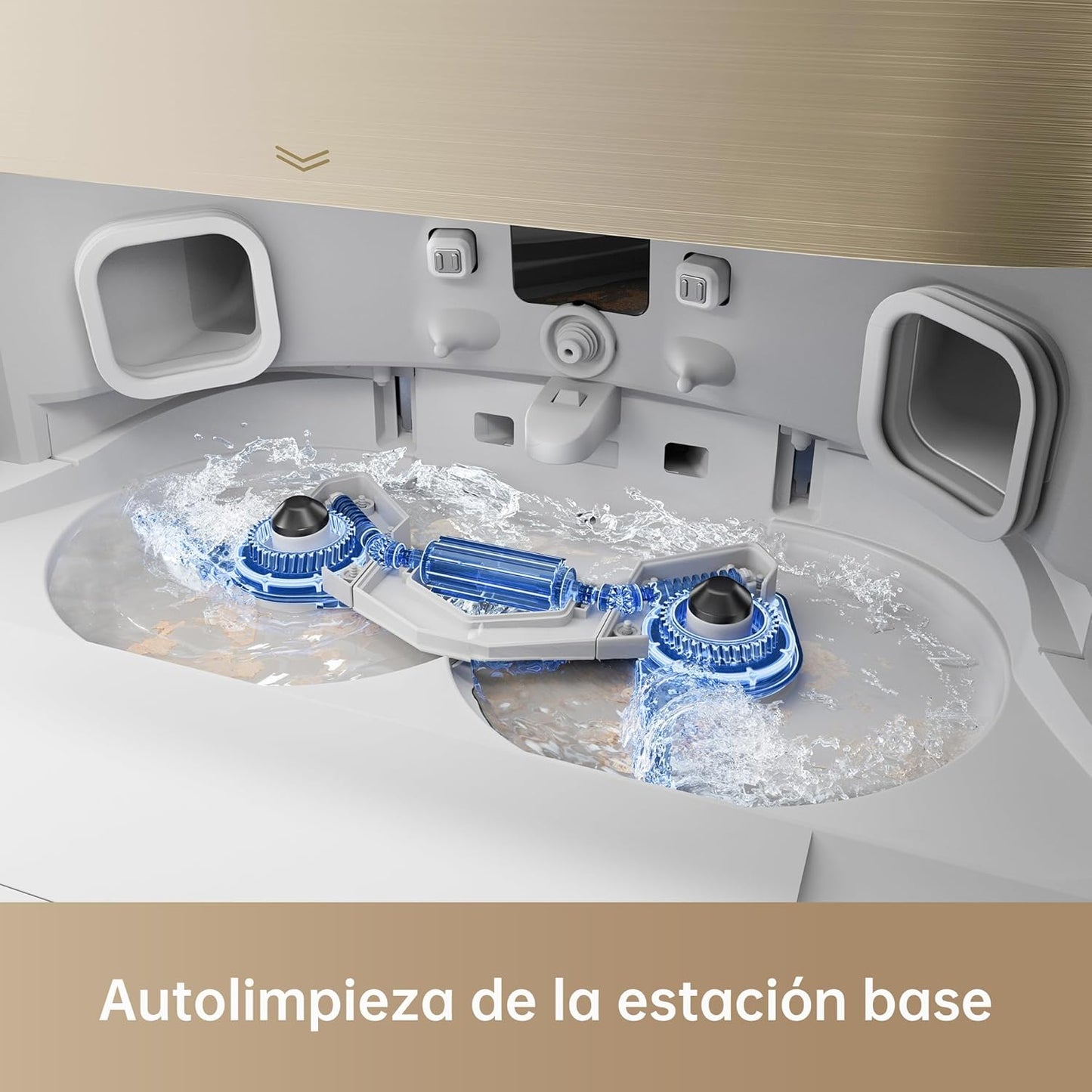 Dreame – X40 Ultra Complete Robot aspirador y fregasuelos negro con base automática y navegación inteligente para hogar