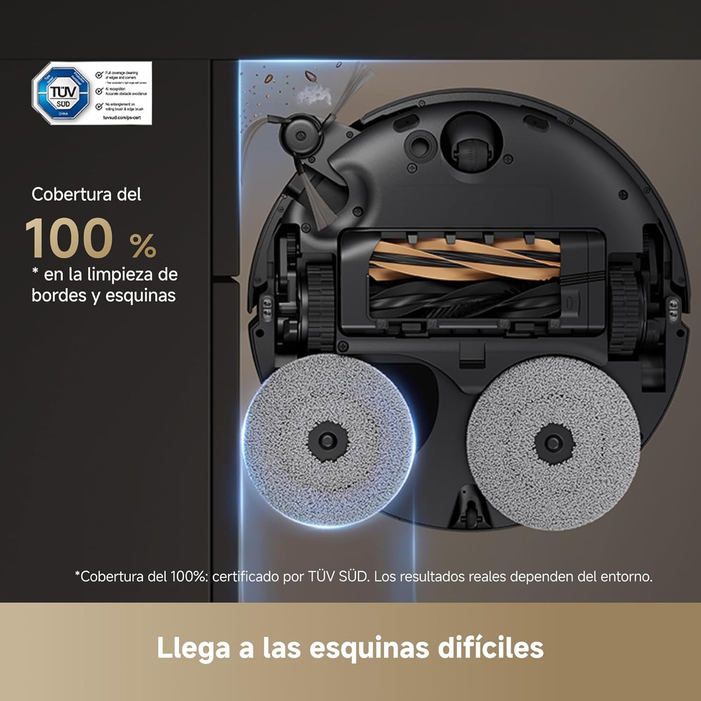 Dreame – X50 Master Robot aspirador y fregasuelos con base automática para hogar