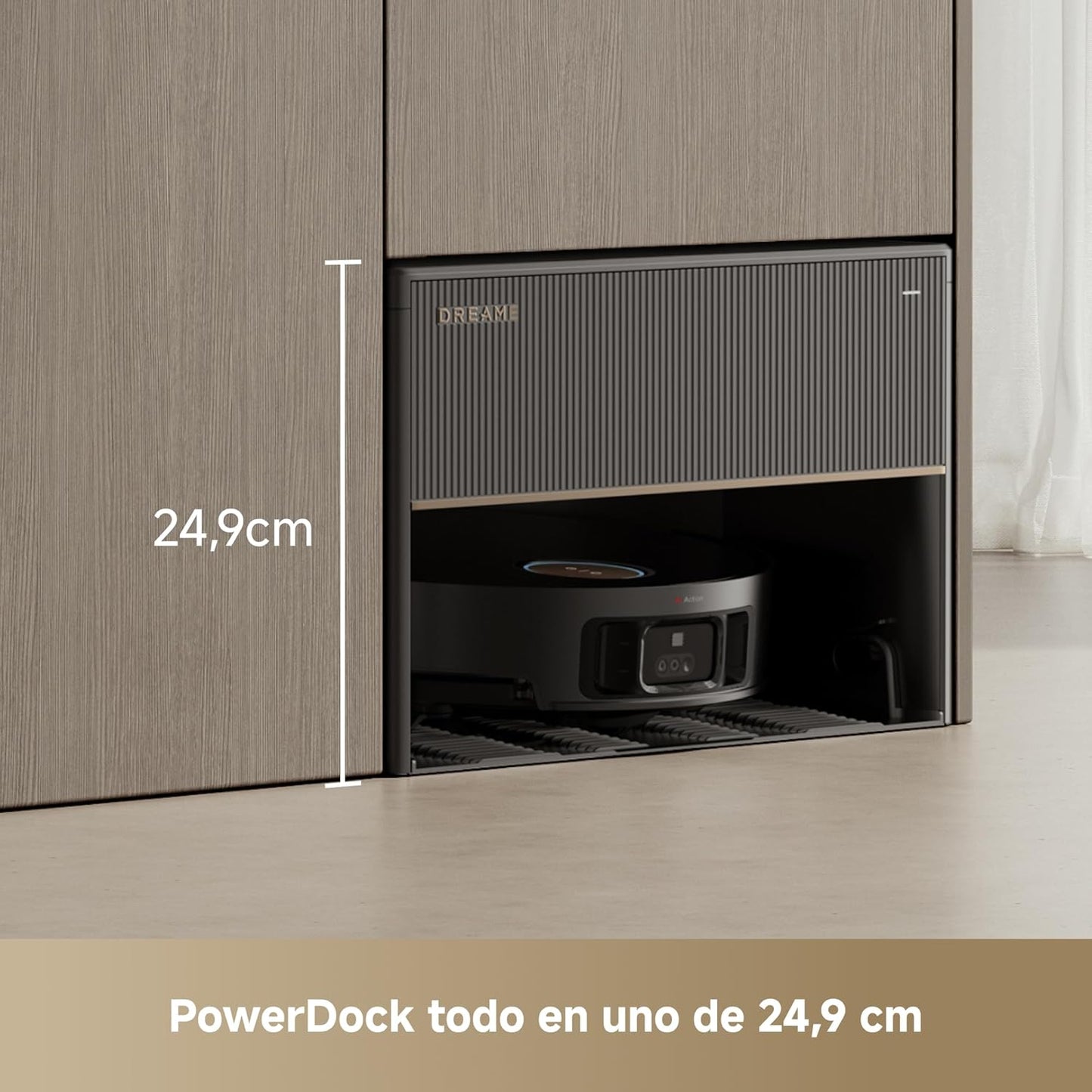 Dreame – X50 Master Robot aspirador y fregasuelos con base automática para hogar