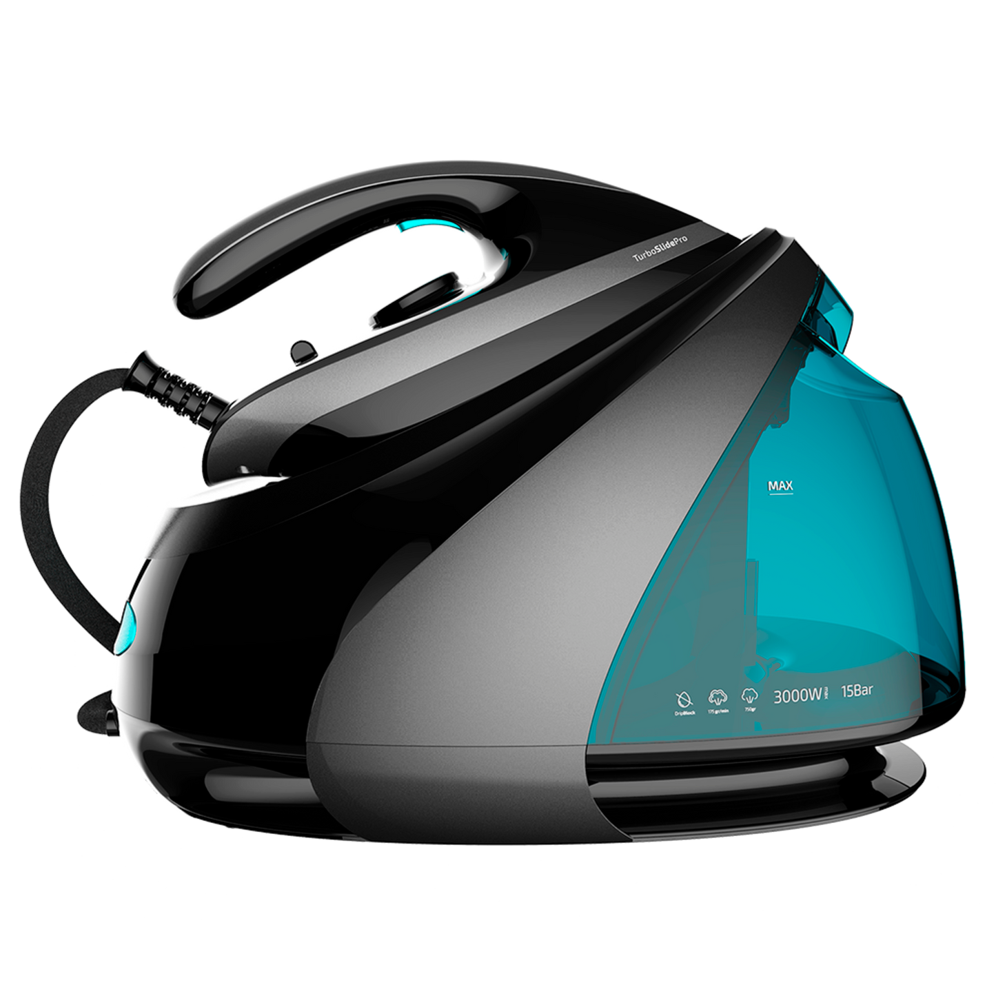 Cecotec Centro de Plancha Horizontal Fast y Furious 8060 Ultra 15 Bares 3000 W Geiser Boom Semindustrial