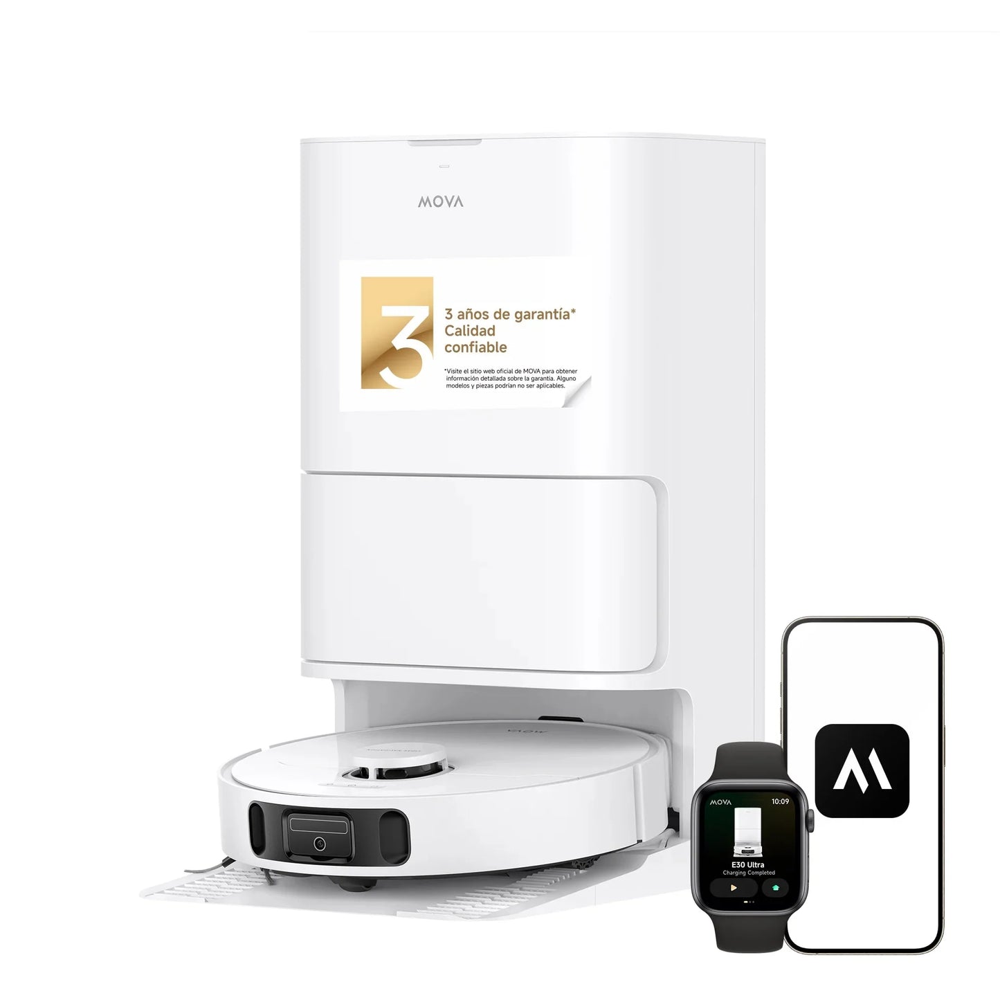 Mova – E30 Ultra robot aspirador