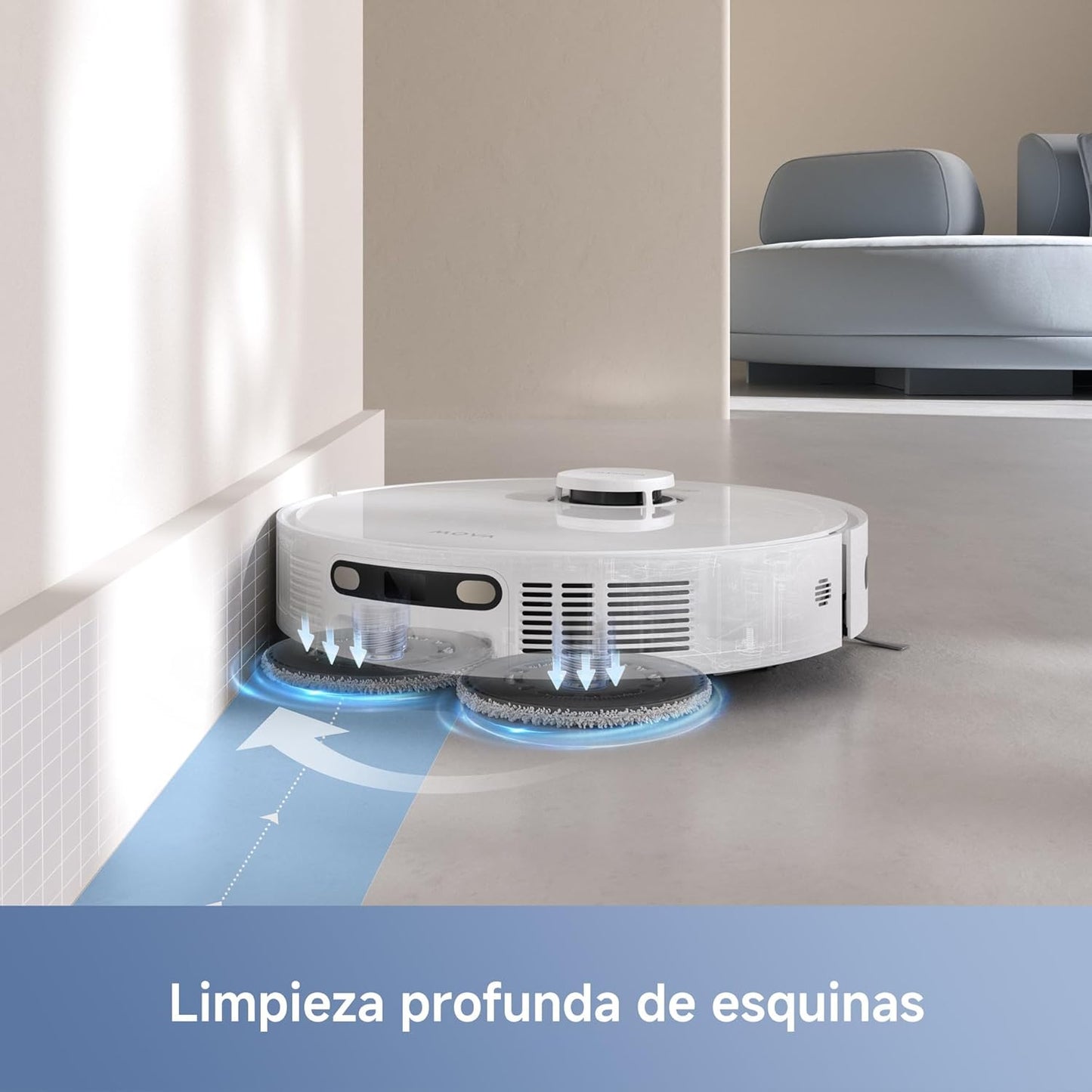 Mova – E30 Ultra robot aspirador
