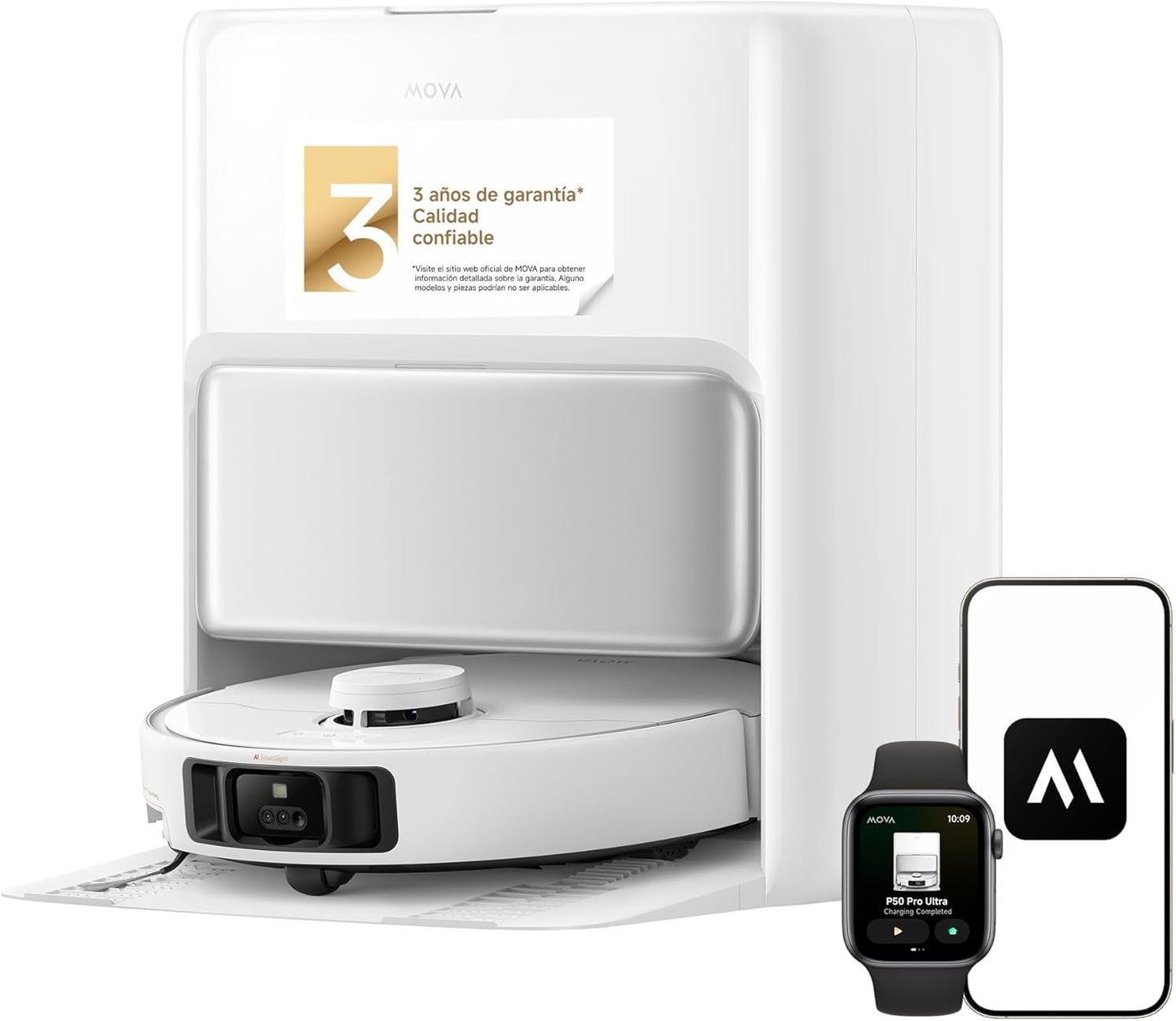 Mova – P50 Pro Ultra robot aspirador