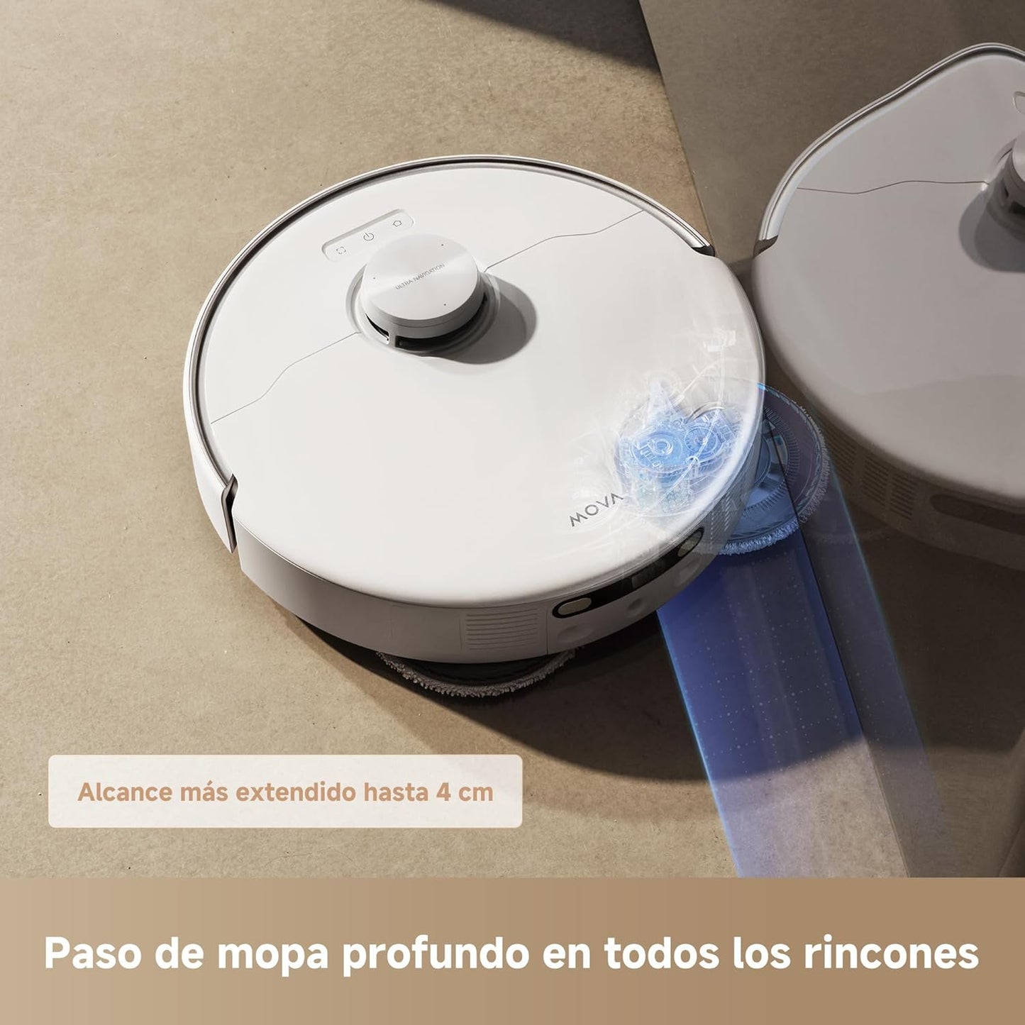Mova – P50 Pro Ultra robot aspirador