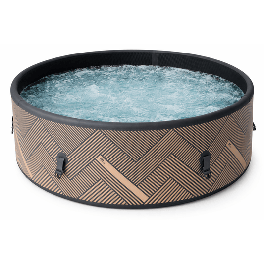 MSpa - Spa hinchable semirrígido circular Mono-Eco 6-8 personas